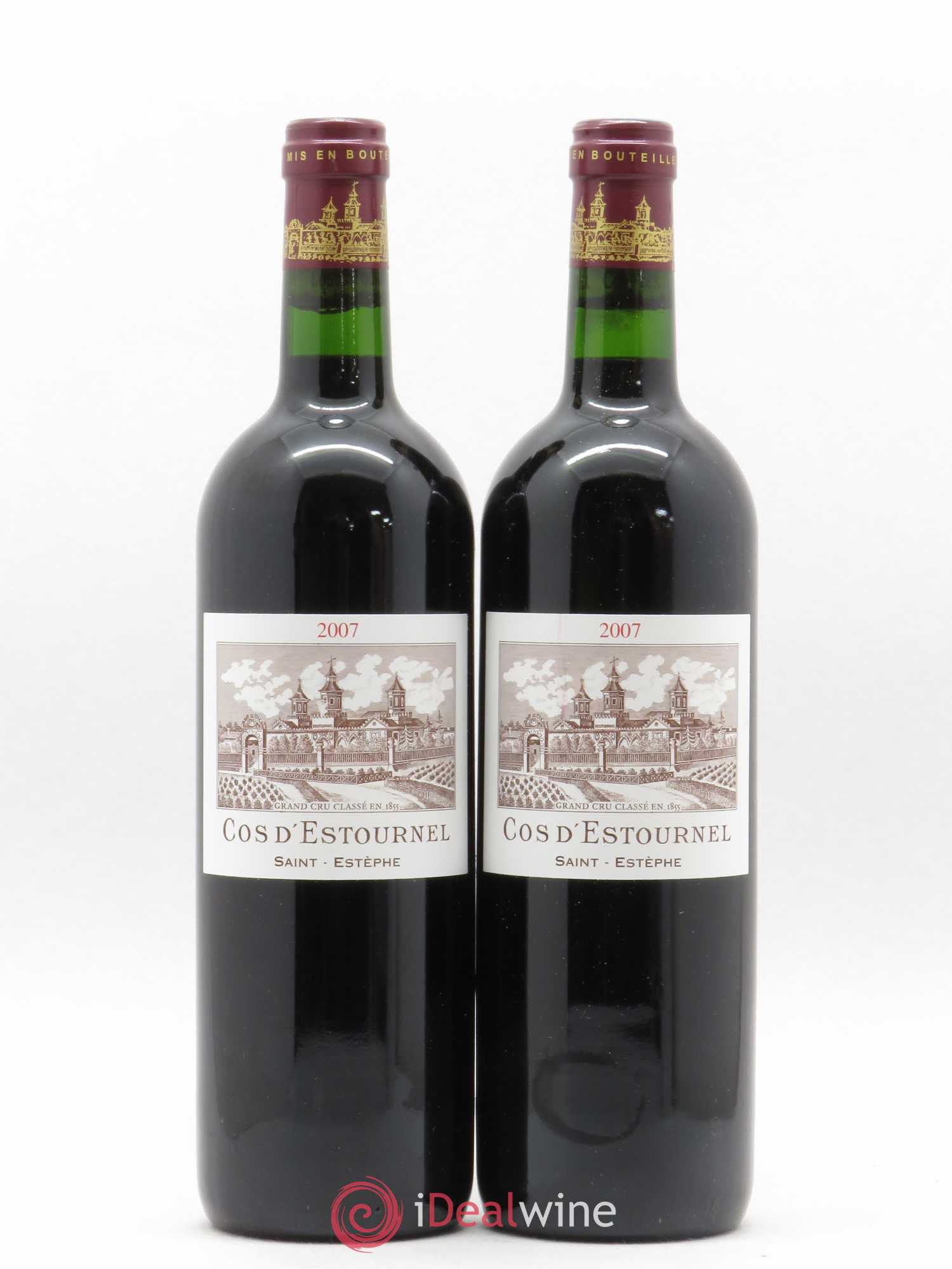 Cos d'Estournel 2ème Grand Cru Classé 2007 - Lot de 2 bouteilles - 0