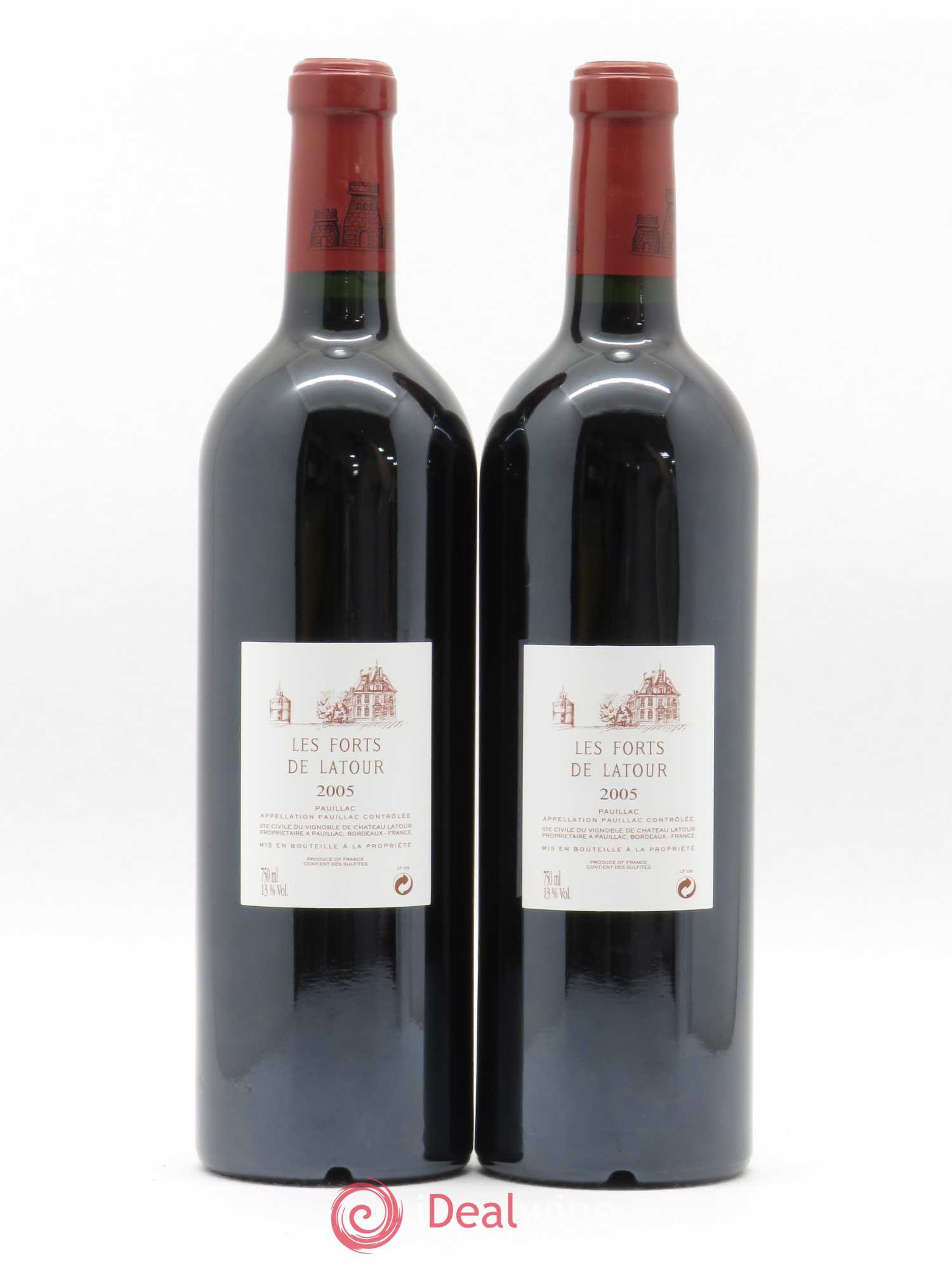 Les Forts de Latour Second Vin 2005 - Lot de 2 bouteilles - 1