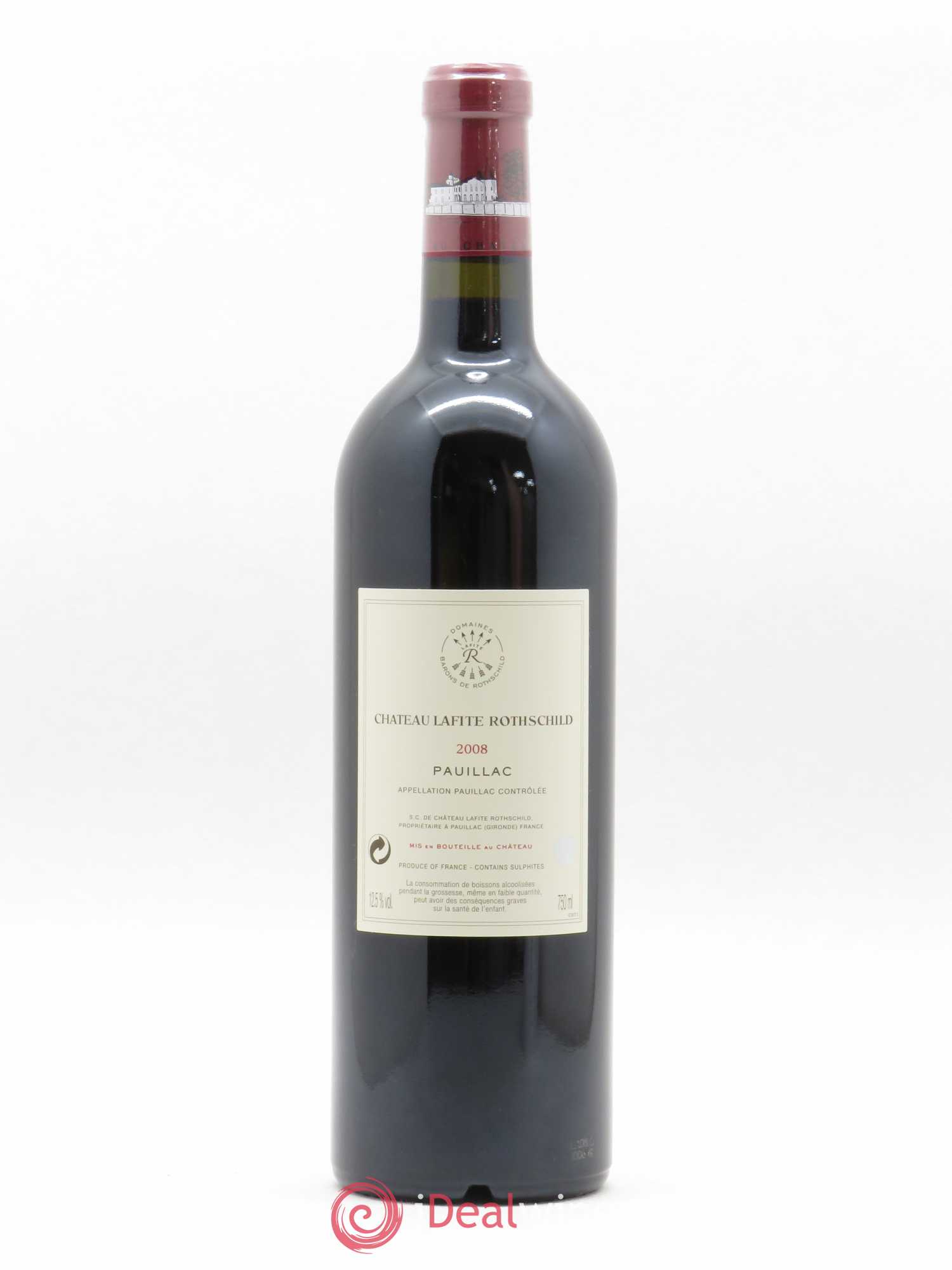 Château Lafite Rothschild 1er Grand Cru Classé 2008 - Lot de 1 bouteille - 1