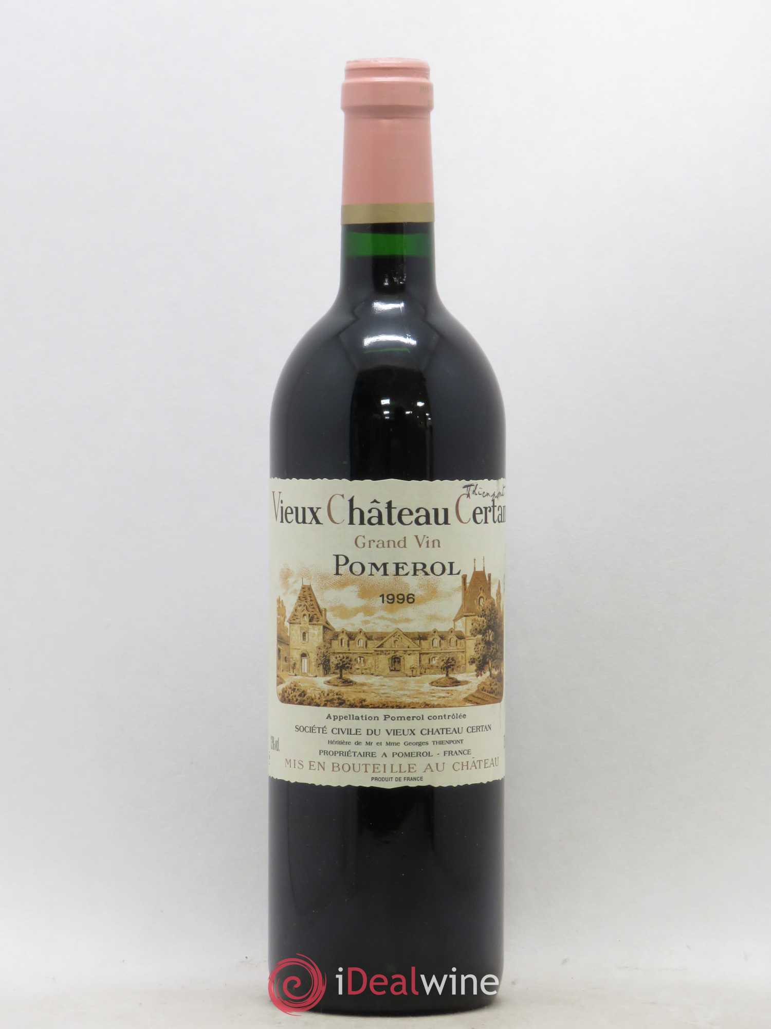 Vieux Château Certan 1996 - Lot de 1 bouteille - 0