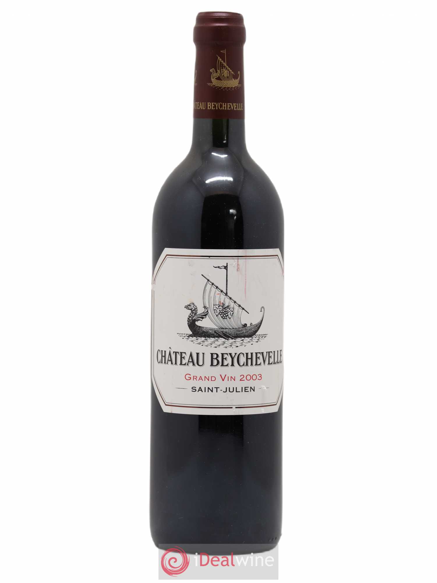 Château Beychevelle 4ème Grand Cru Classé 2003 - Lot de 1 bouteille - 0
