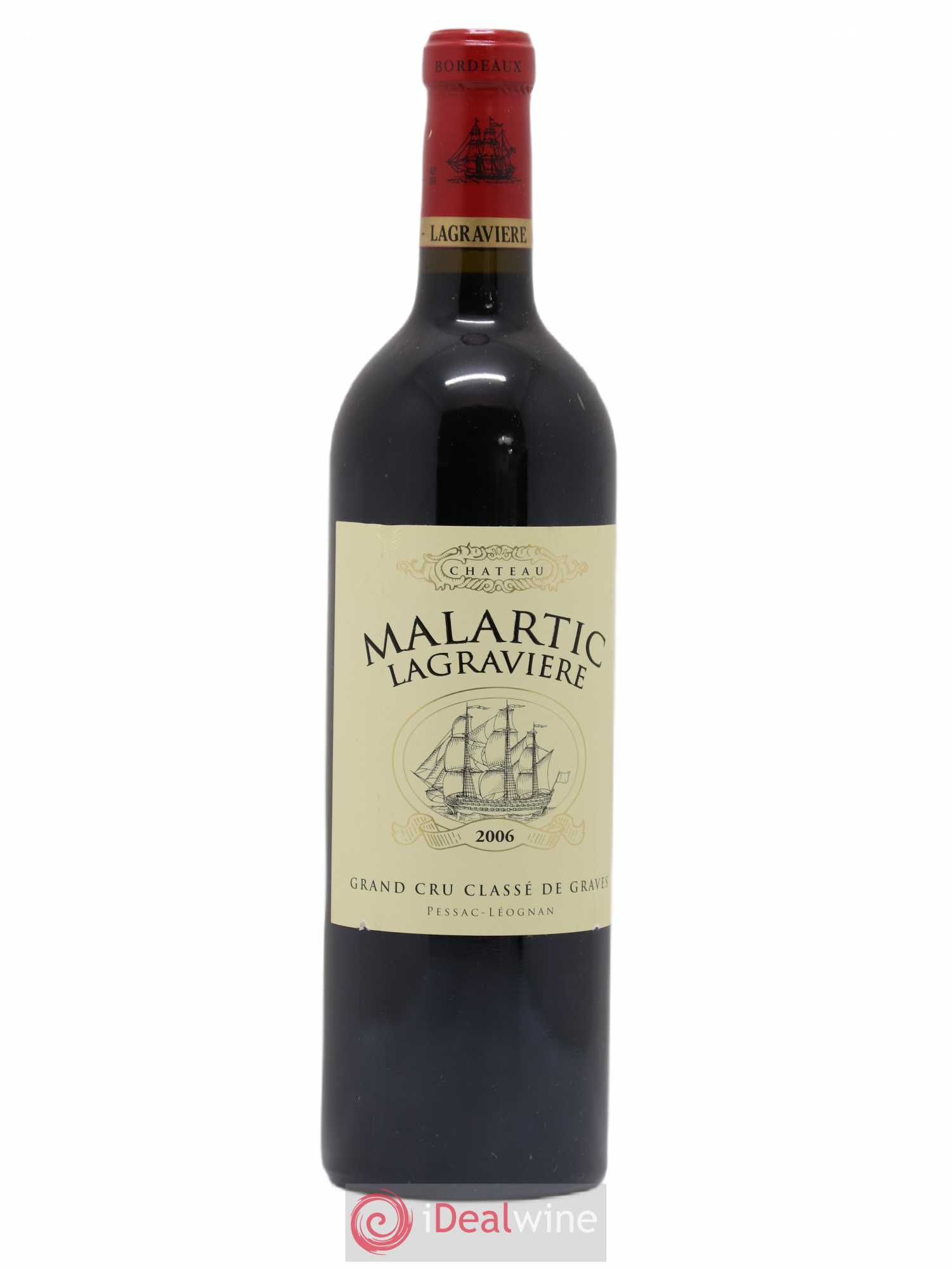 Château Malartic-Lagravière Cru Classé de Graves 2006 - Lot de 1 bouteille - 0