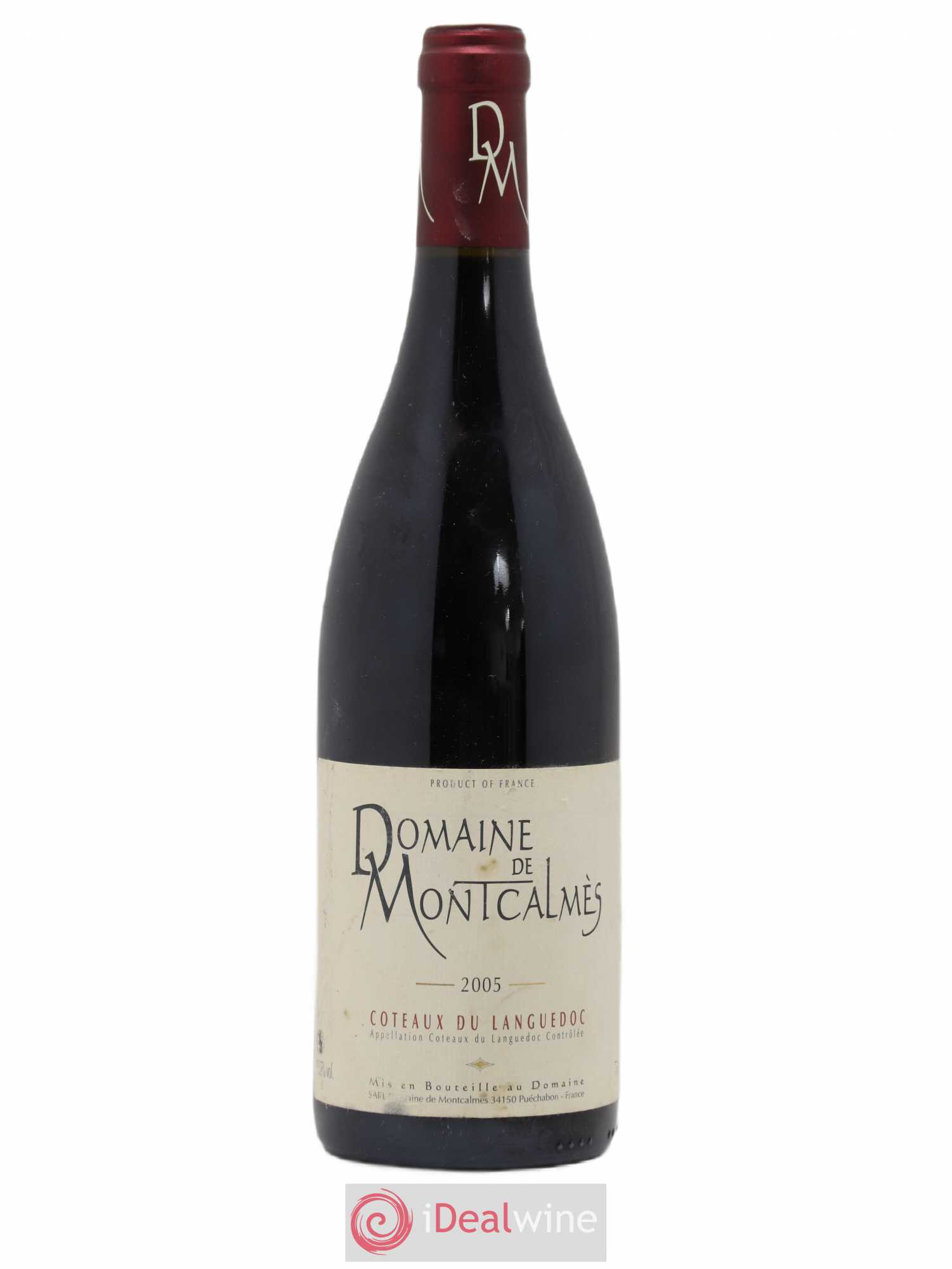 Terrasses du Larzac Domaine de Montcalmès Frédéric Pourtalié 2005 - Lot de 1 bouteille - 0