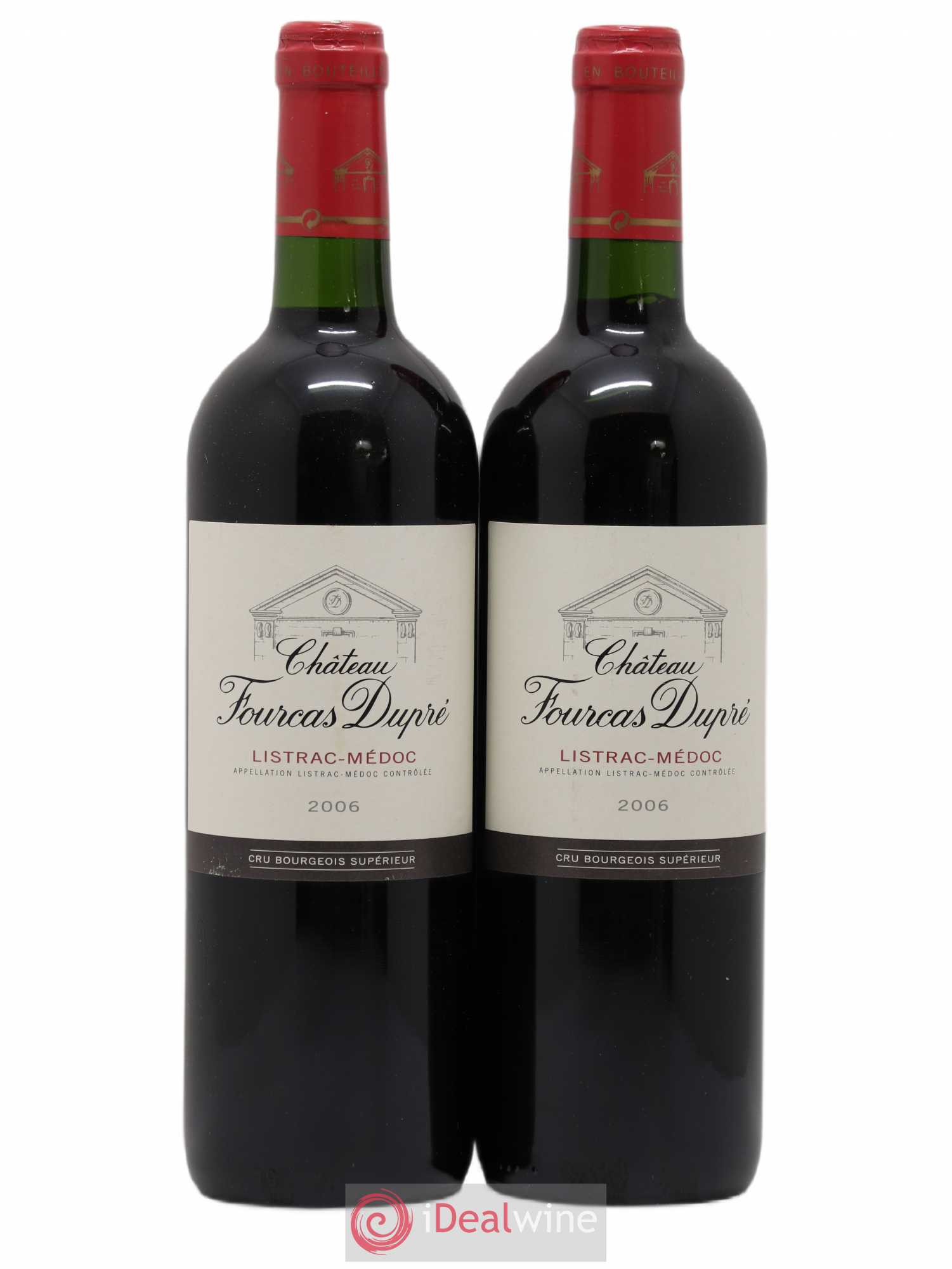 Château Fourcas Dupré 2006 - Lot de 2 bouteilles - 0