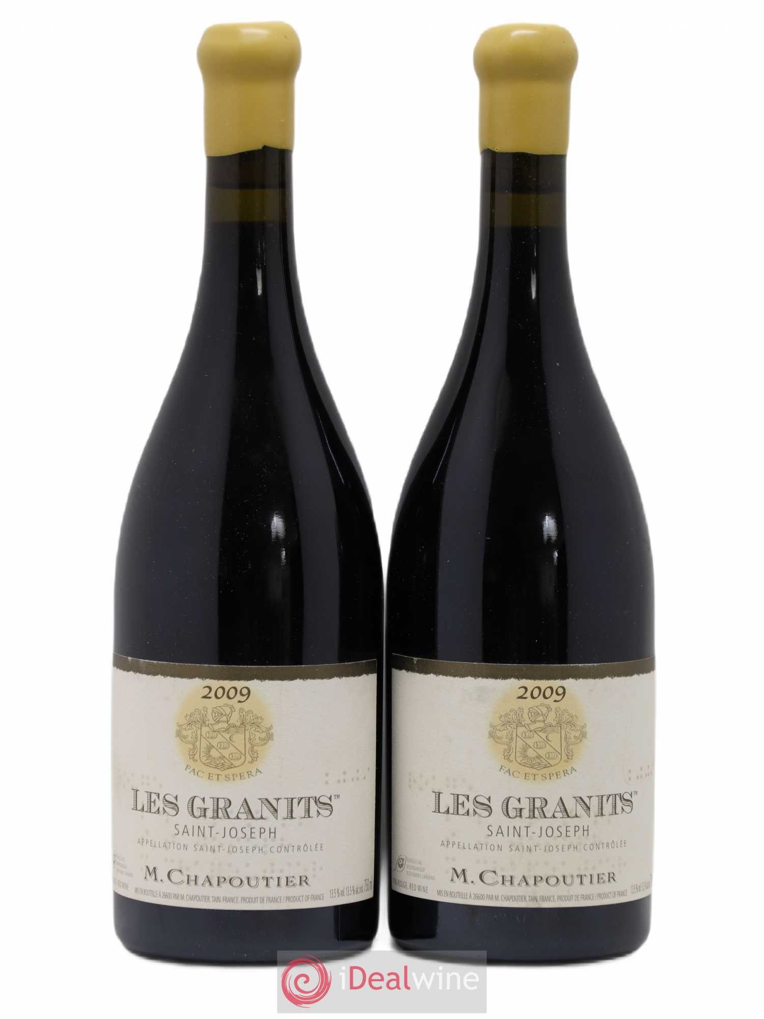 Saint-Joseph Les Granits Chapoutier 2009 - Lot de 2 bouteilles - 0