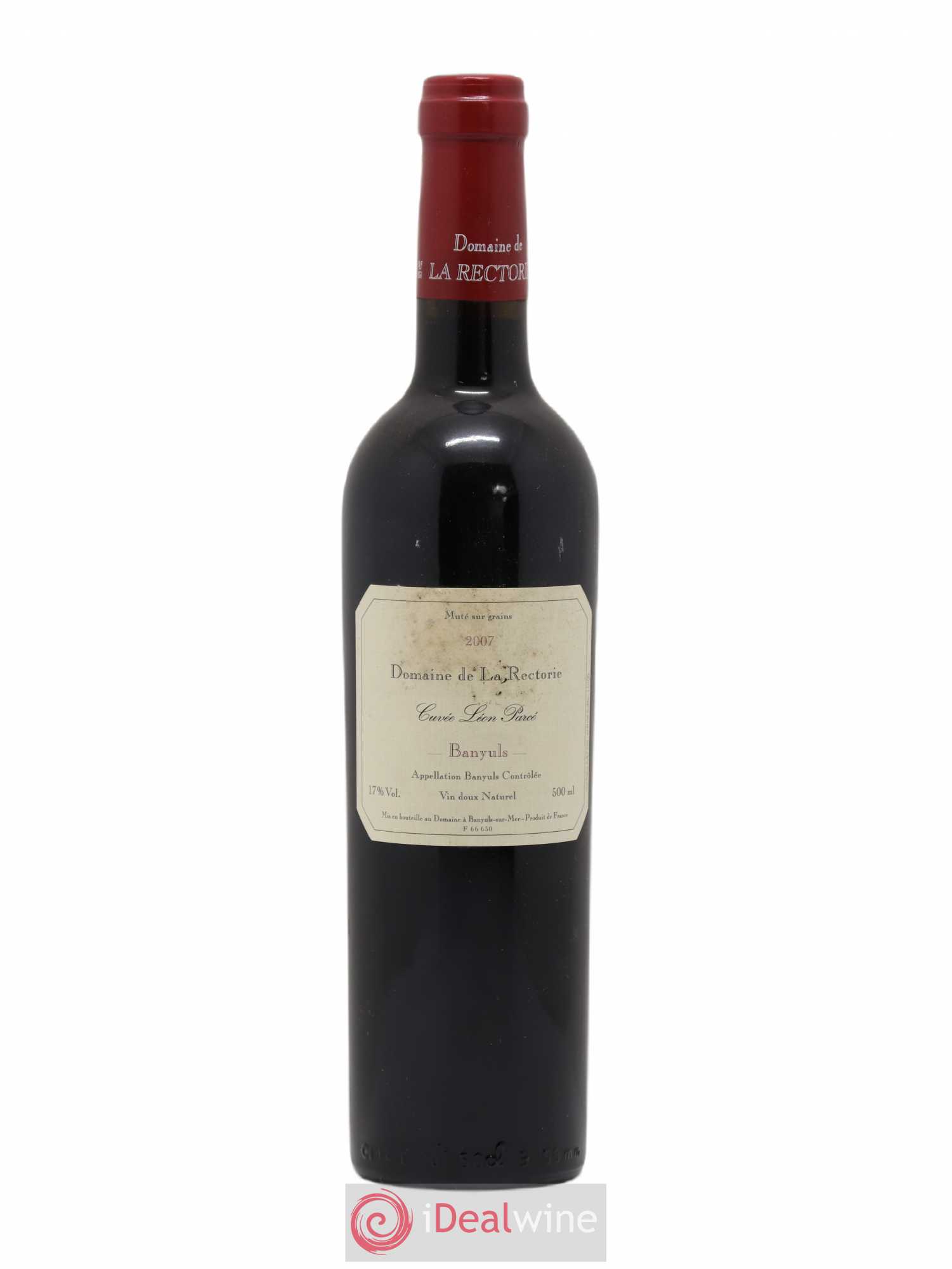 Banyuls La Rectorie Leon Parce 50CL 2007 - Lot de 1 bouteille - 0