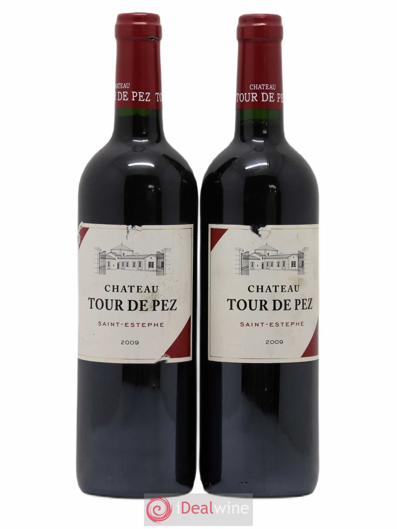Château Tour de Pez Cru Bourgeois 2009 - Lot de 2 bouteilles - 0