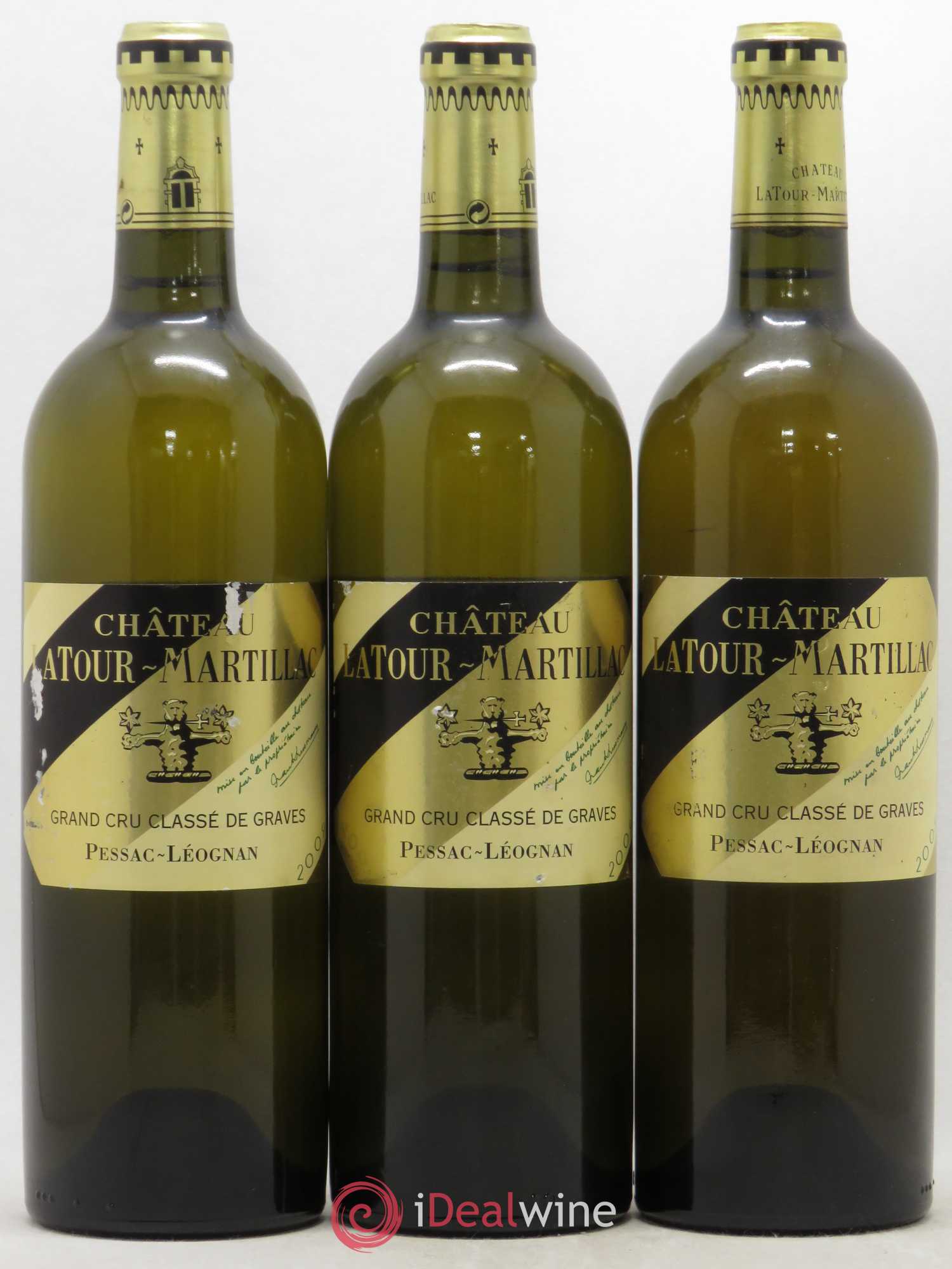 Château Latour-Martillac Cru Classé de Graves 2009 - Lot de 3 bouteilles - 0