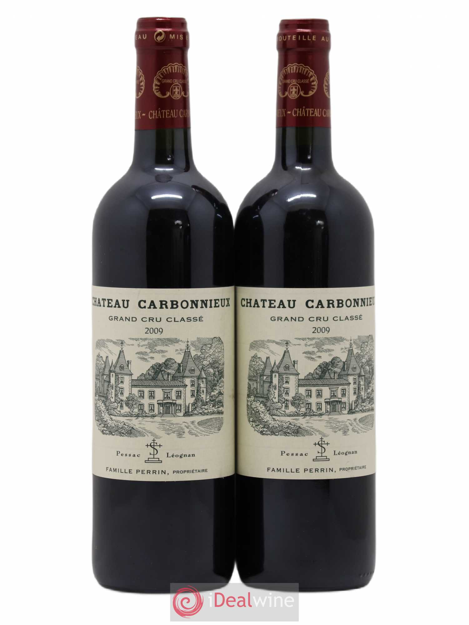 Château Carbonnieux Cru Classé de Graves 2009 - Lot de 2 bouteilles - 0