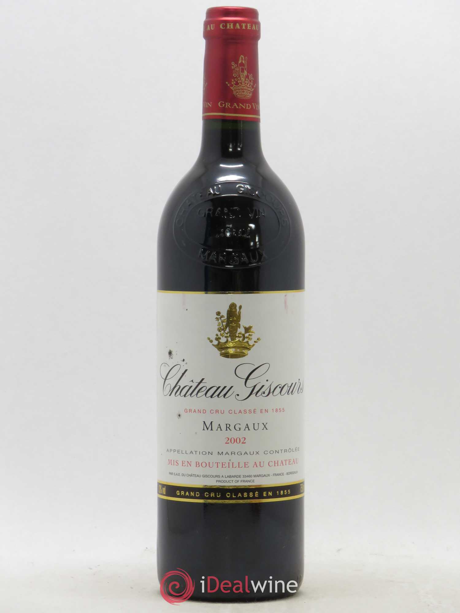 Château Giscours 3ème Grand Cru Classé 2002 - Lot de 1 bouteille - 0