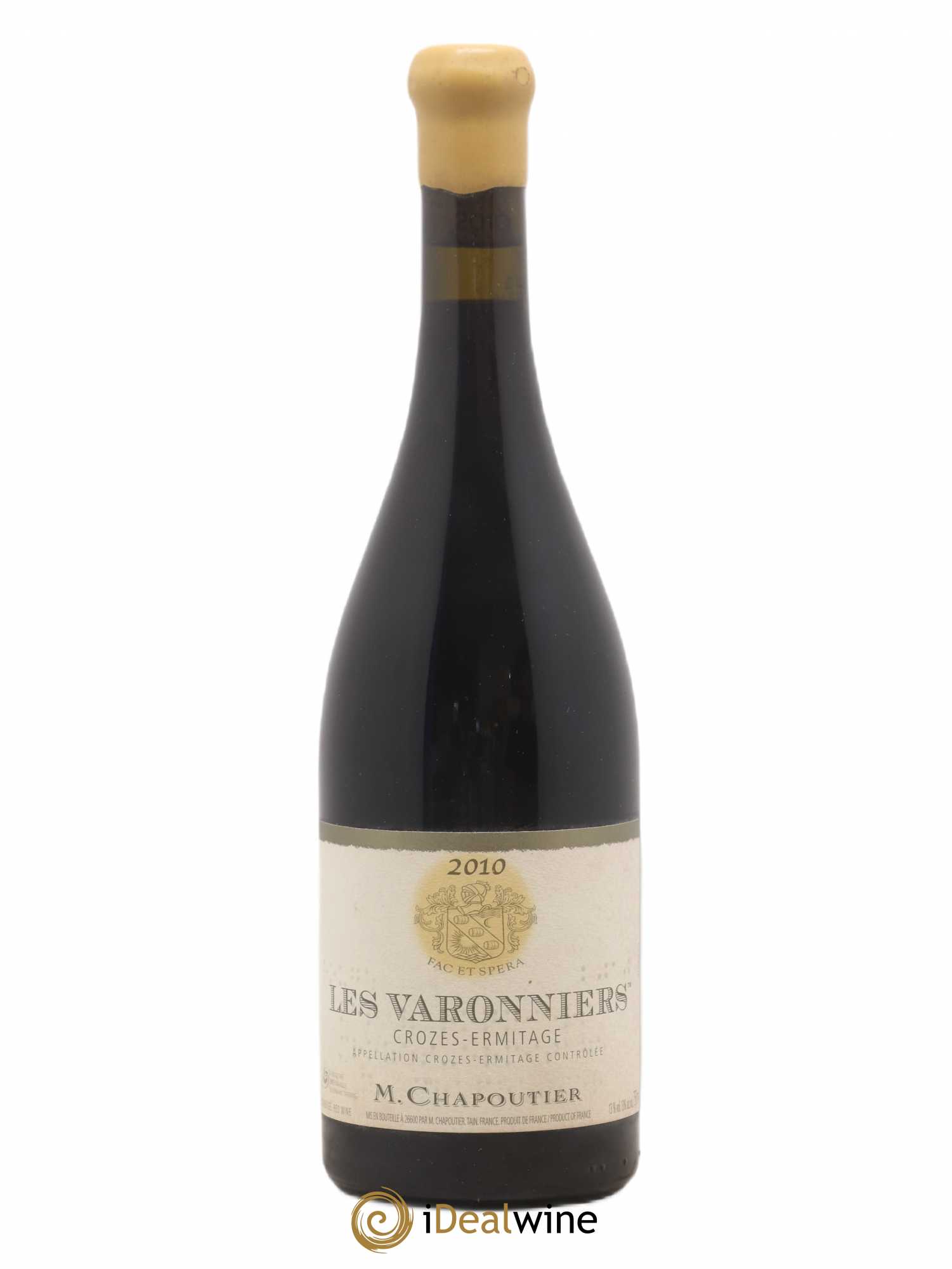 Crozes-Hermitage Les Varonniers Chapoutier 2010 - Lot de 1 bouteille - 0