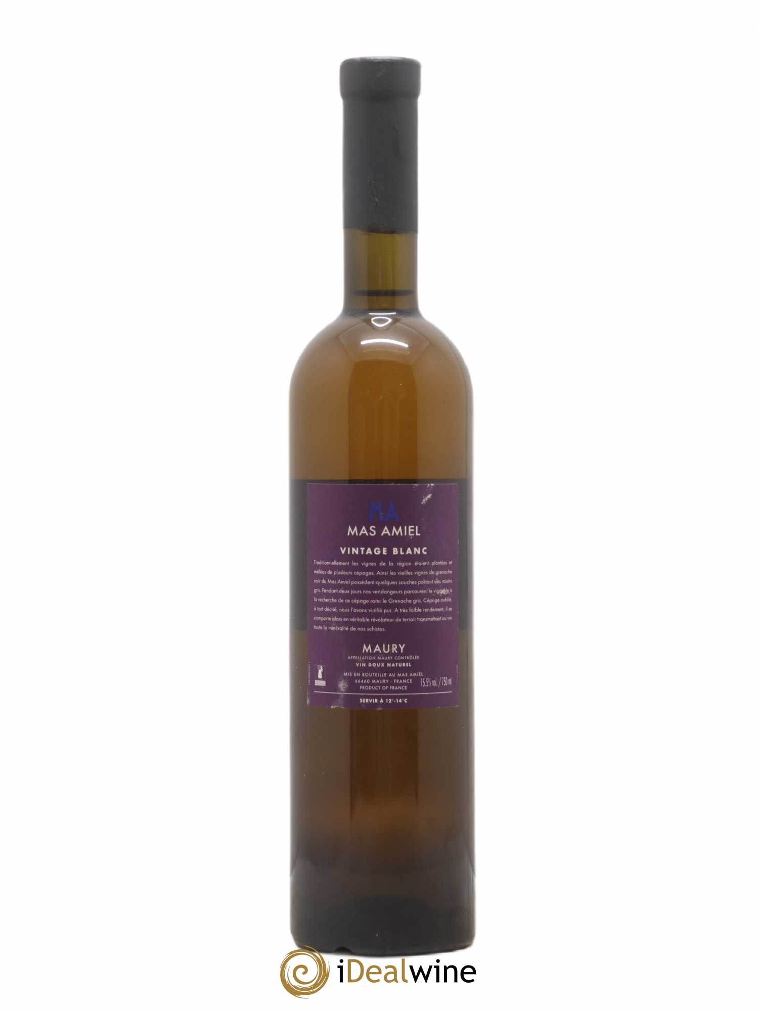 Maury Mas Amiel Millésime 80 2003 - Lot de 1 bouteille - 1