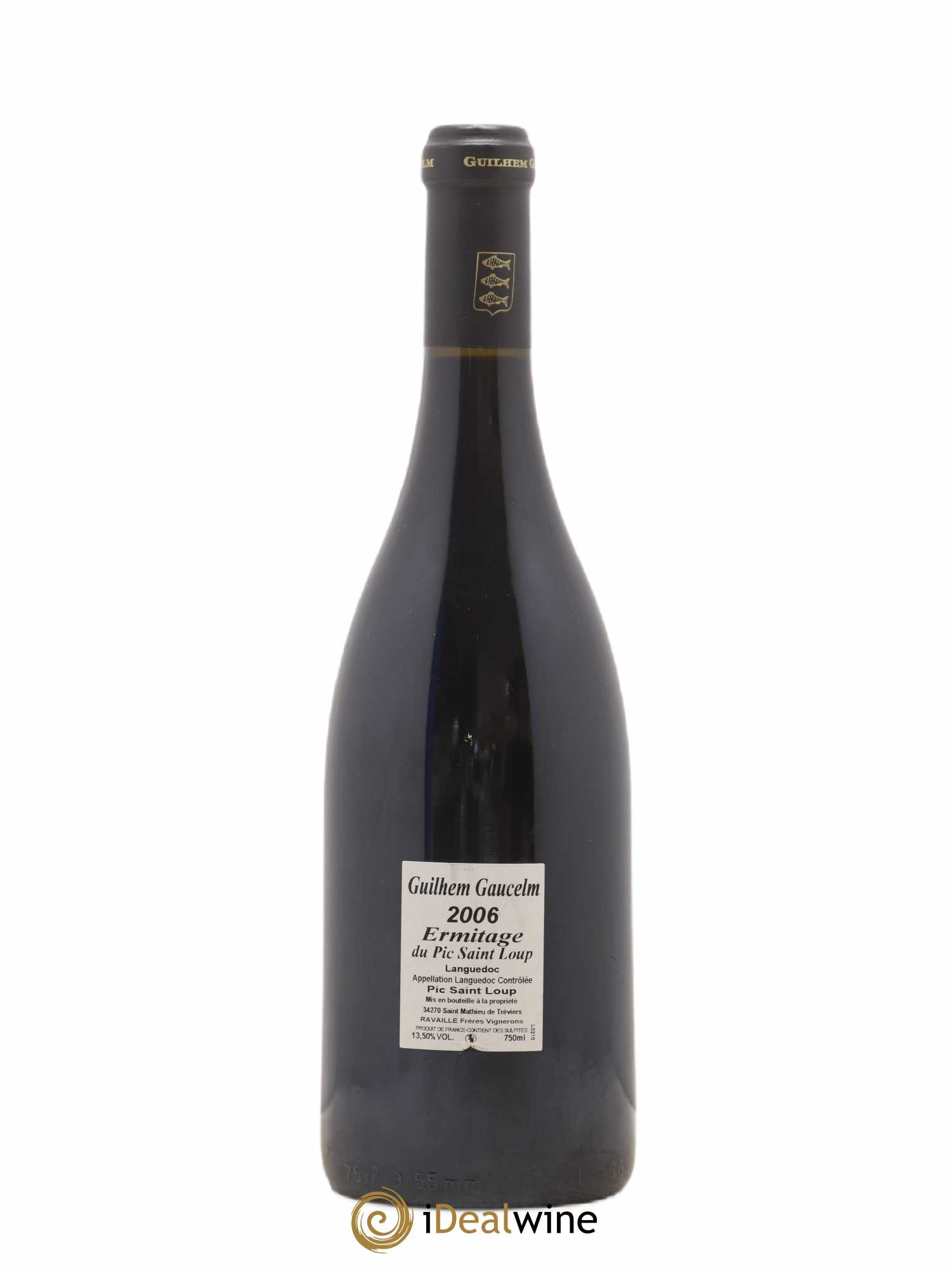 Pic Saint-Loup Héritage du Pic Saint-Loup (anciennement Ermitage) Guilhem Gaucelm 2006 - Lot de 1 bouteille - 1