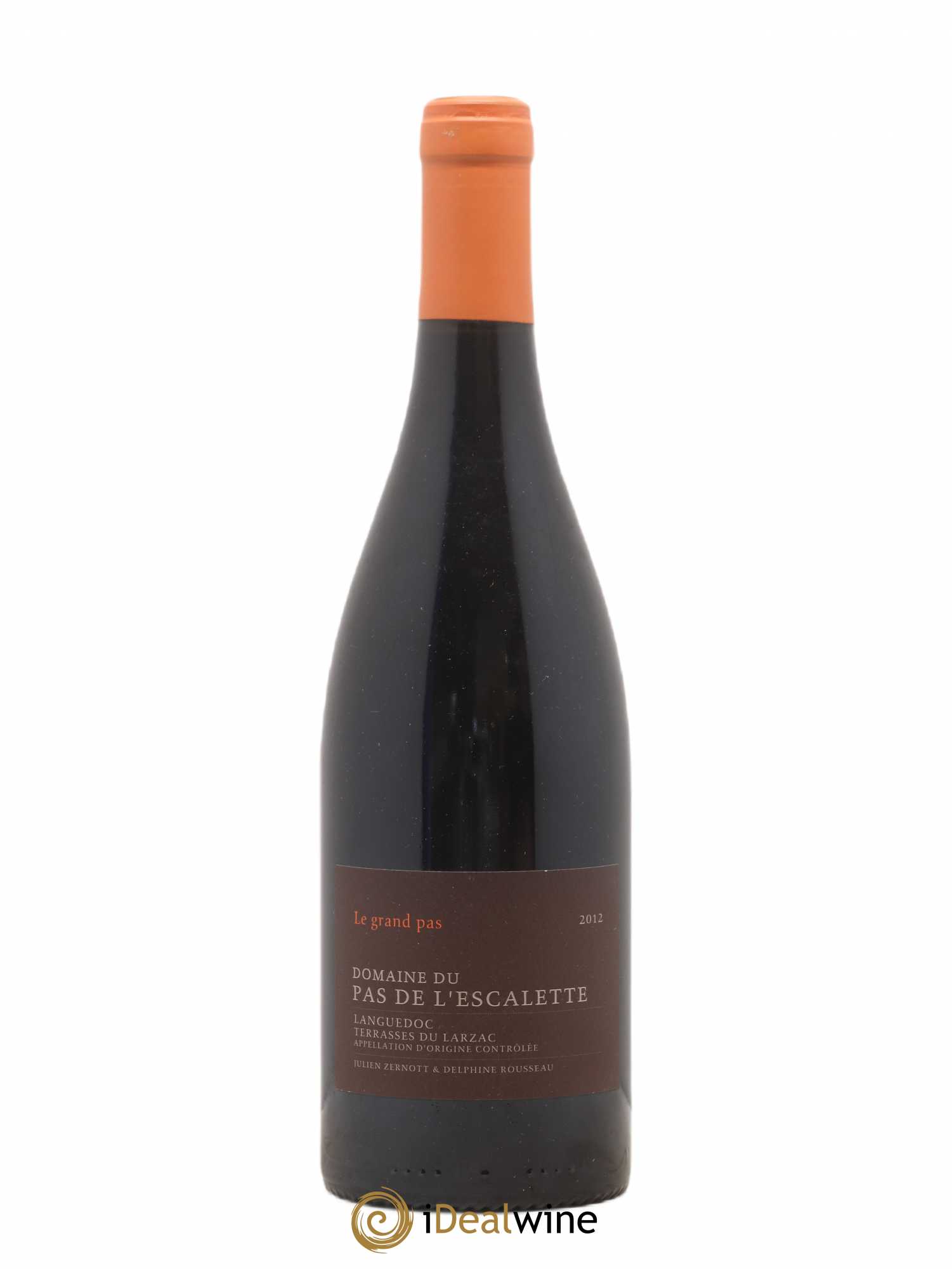 Terrasses du Larzac Le Grand Pas Pas de l'Escalette 2012 - Lot de 1 bouteille - 0