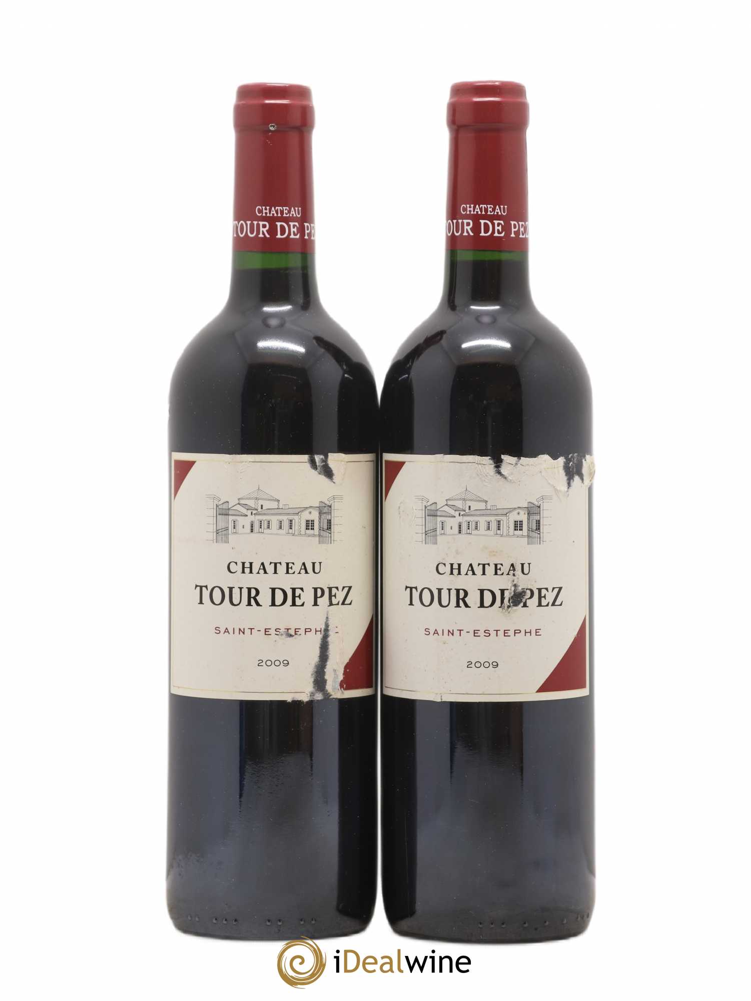Château Tour de Pez Cru Bourgeois 2009 - Lot de 2 bouteilles - 0