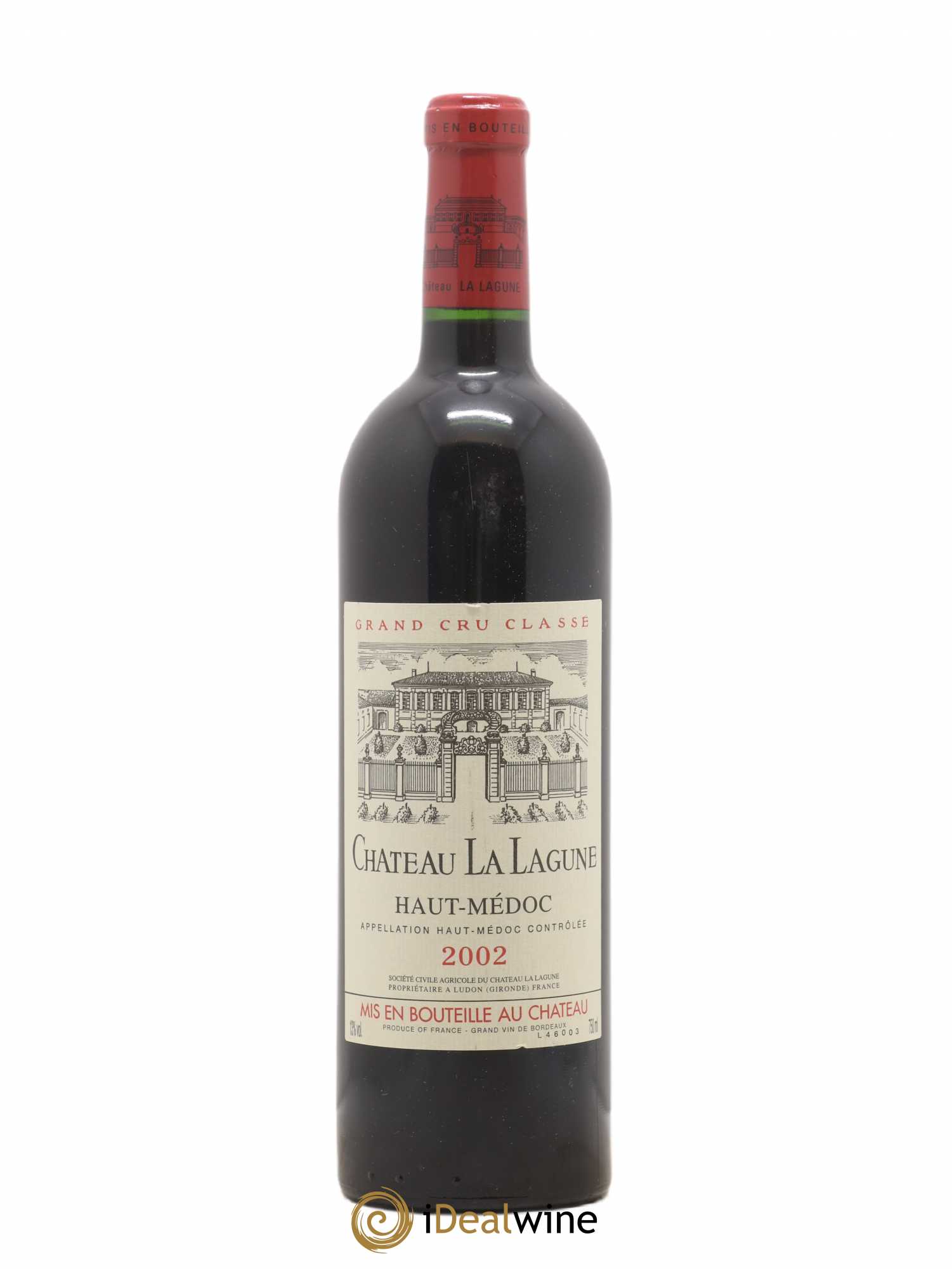 Château la Lagune 3ème Grand Cru Classé 2002 - Lot de 1 bouteille - 0