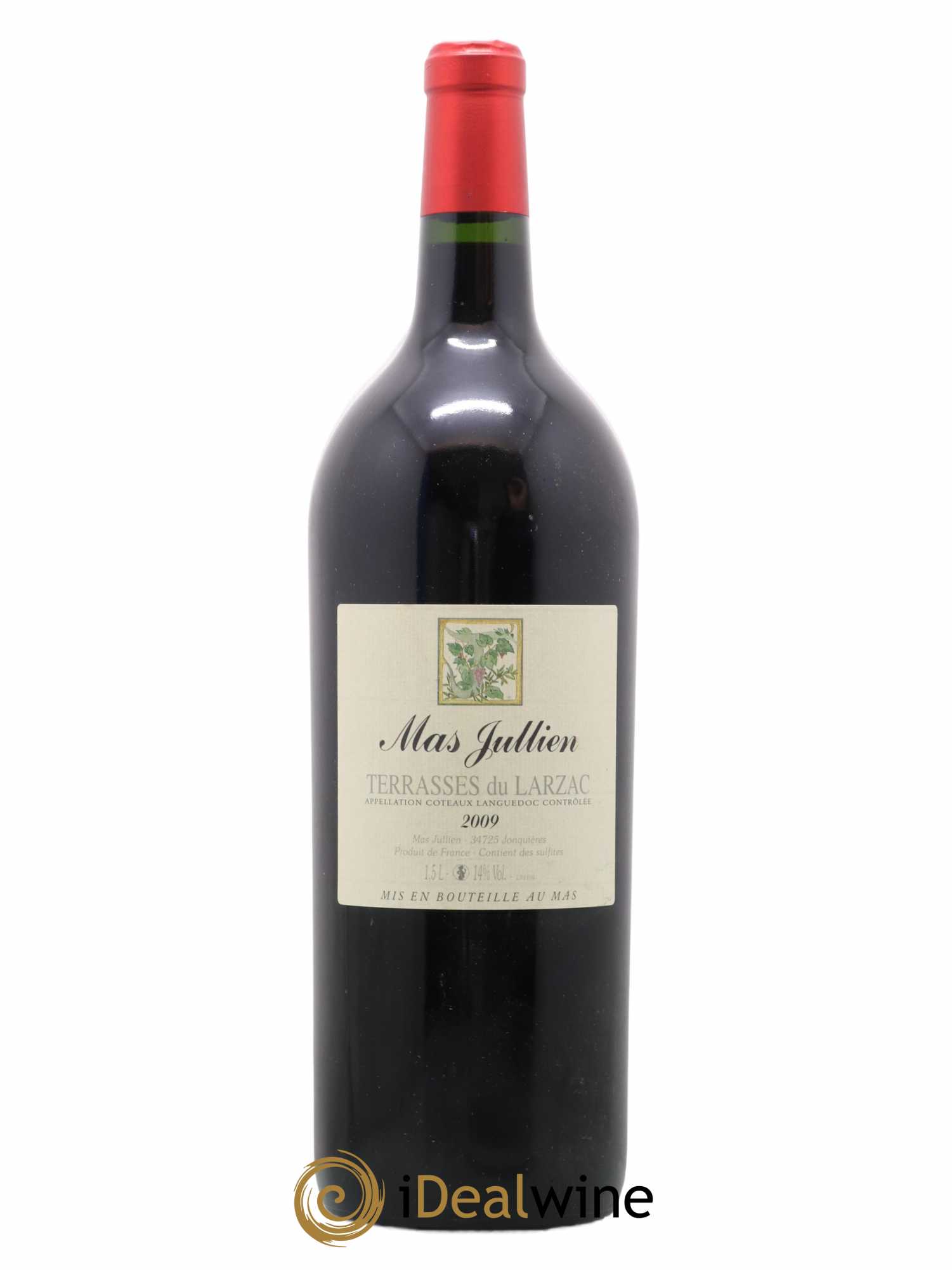 Terrasses du Larzac Mas Jullien Olivier Jullien 2009 - Lot de 1 magnum - 0