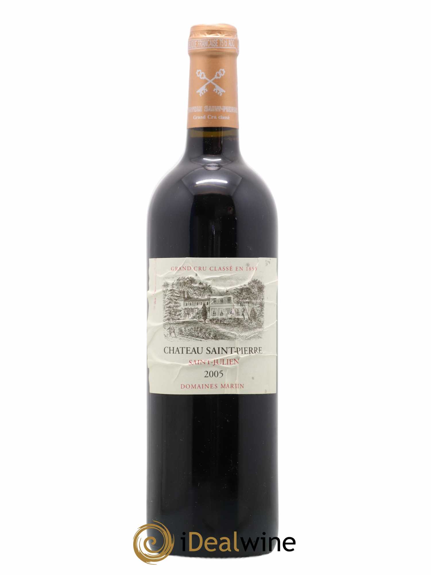 Château Saint-Pierre 4ème Grand Cru Classé 2005 - Lot de 1 bouteille - 0