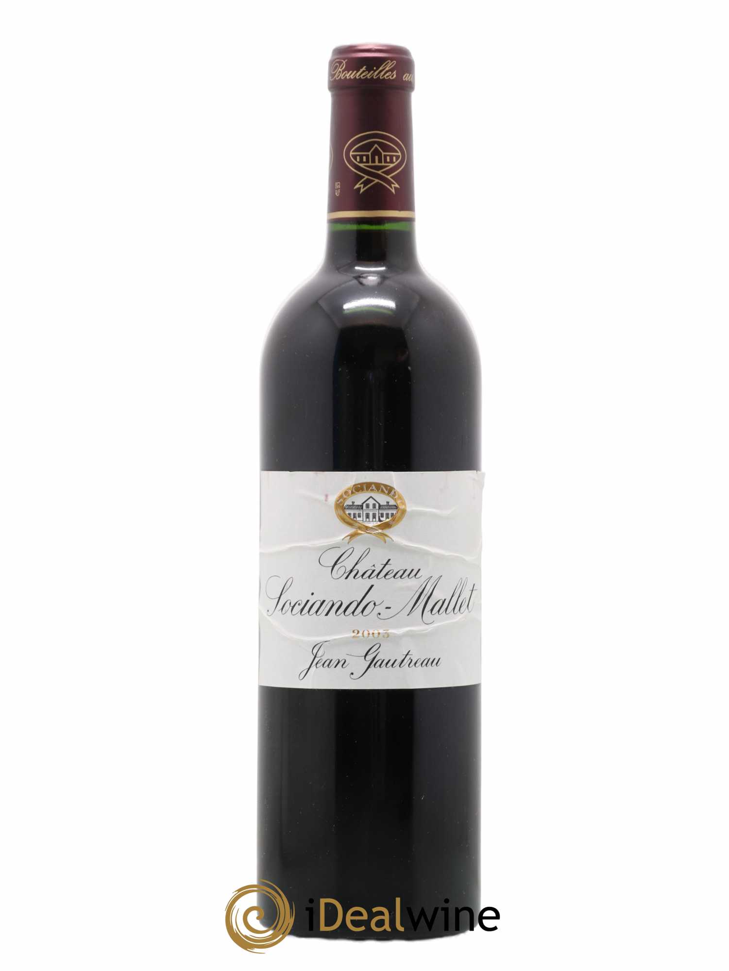 Château Sociando Mallet 2003 - Lot de 1 bouteille - 0