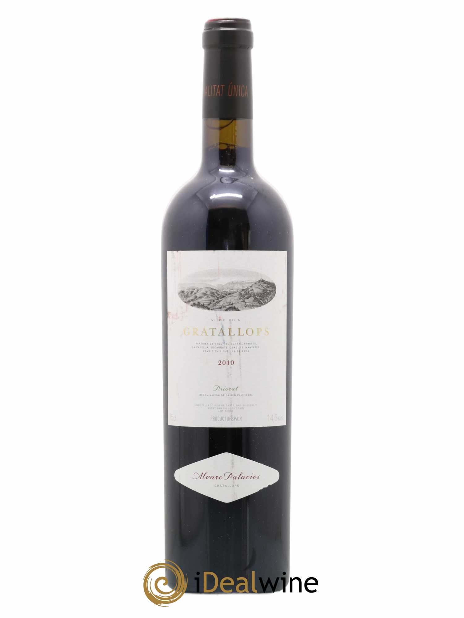 Priorat DOCa Alvaro Palacios Vi de Vila Gratallops 2010 - Lot de 1 bouteille - 0