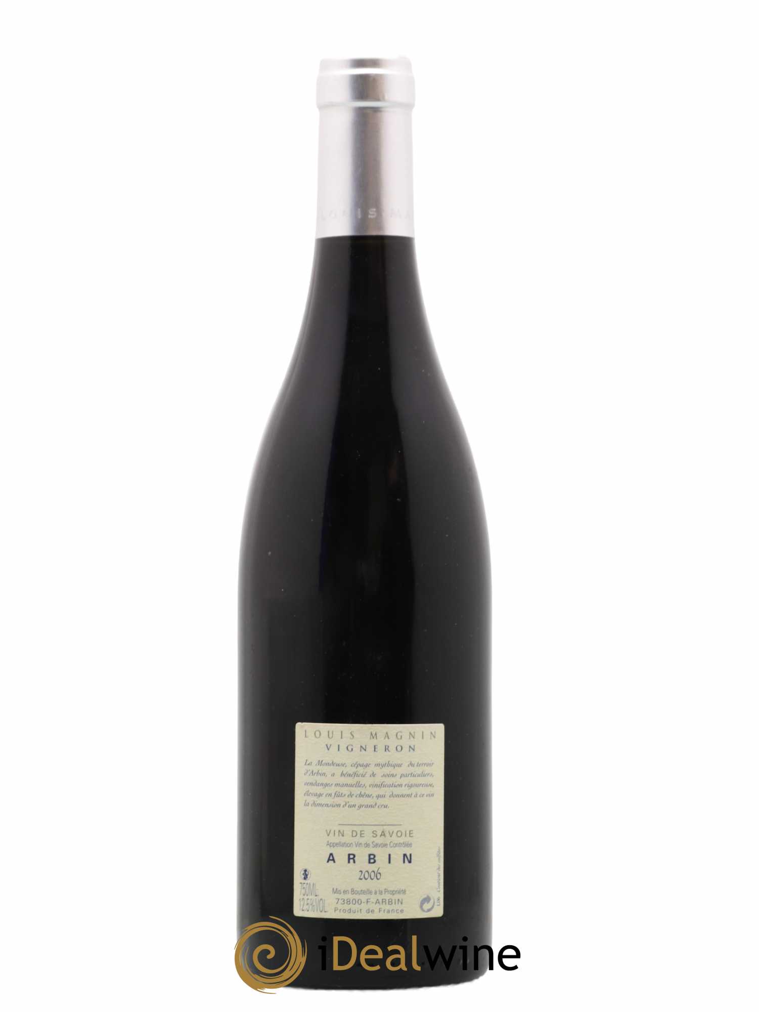 Vin de Savoie Arbin La Brova Louis Magnin 2006 - Lot de 1 bouteille - 1