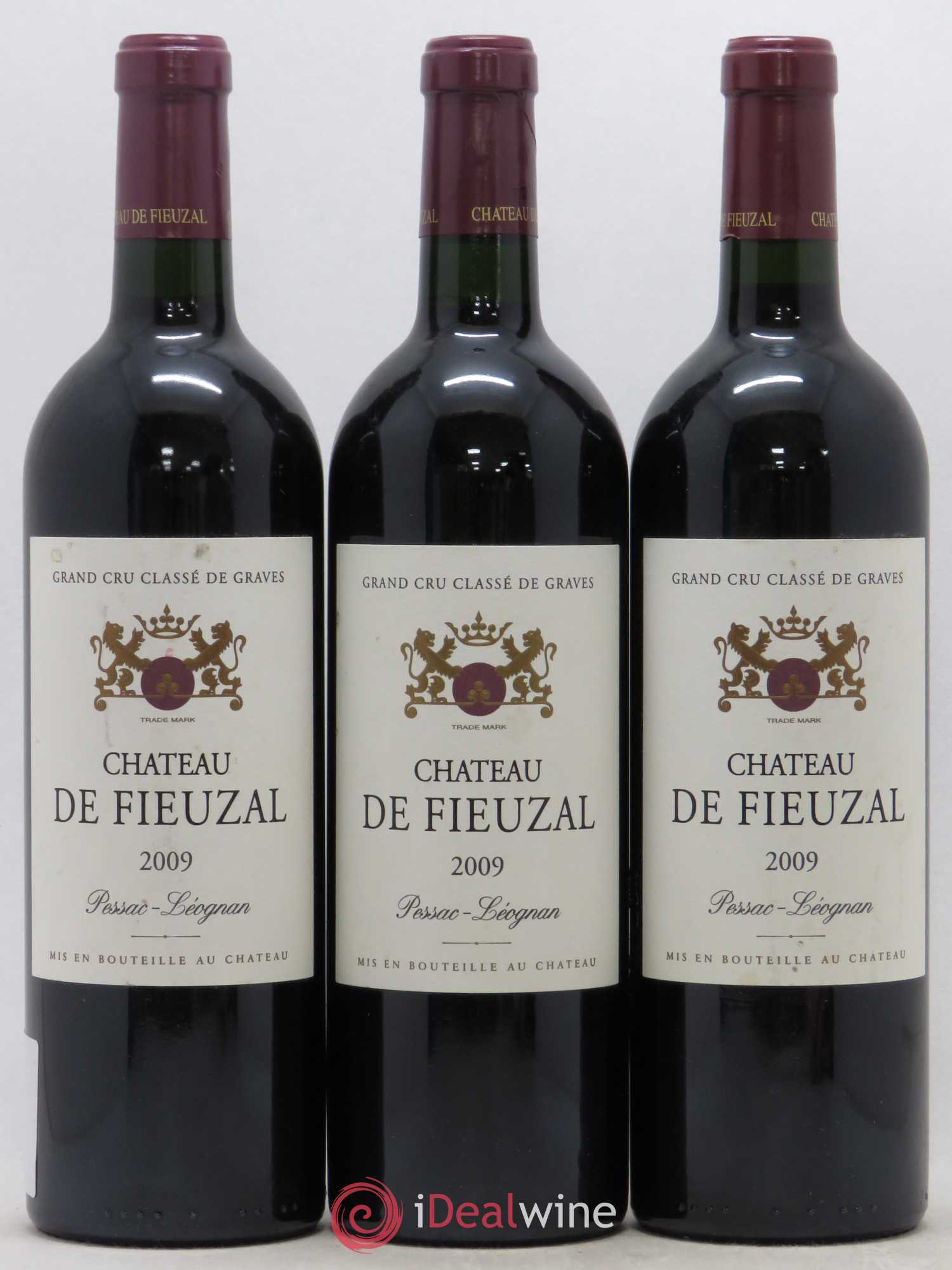 Château de Fieuzal Cru Classé de Graves 2009 - Lot de 3 bouteilles - 0