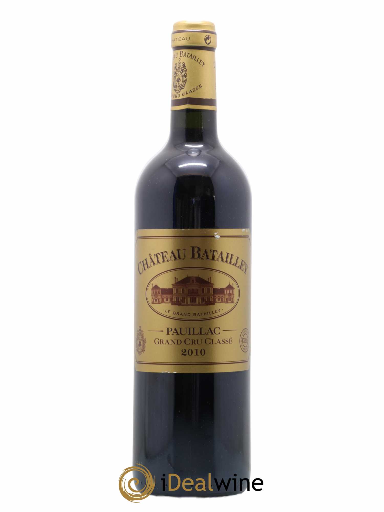 Château Batailley 5ème Grand Cru Classé 2010 - Lot de 1 bouteille - 0