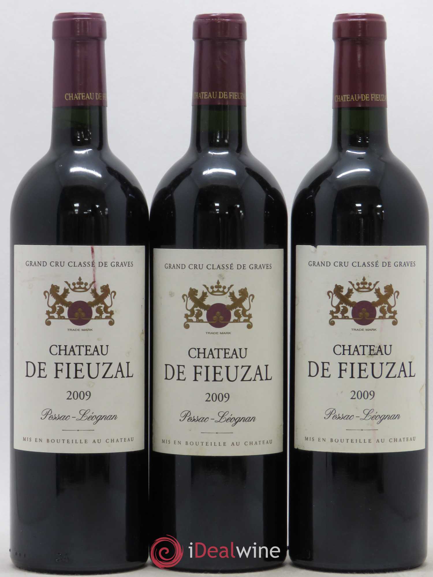 Château de Fieuzal Cru Classé de Graves 2009 - Lot de 3 bouteilles - 0