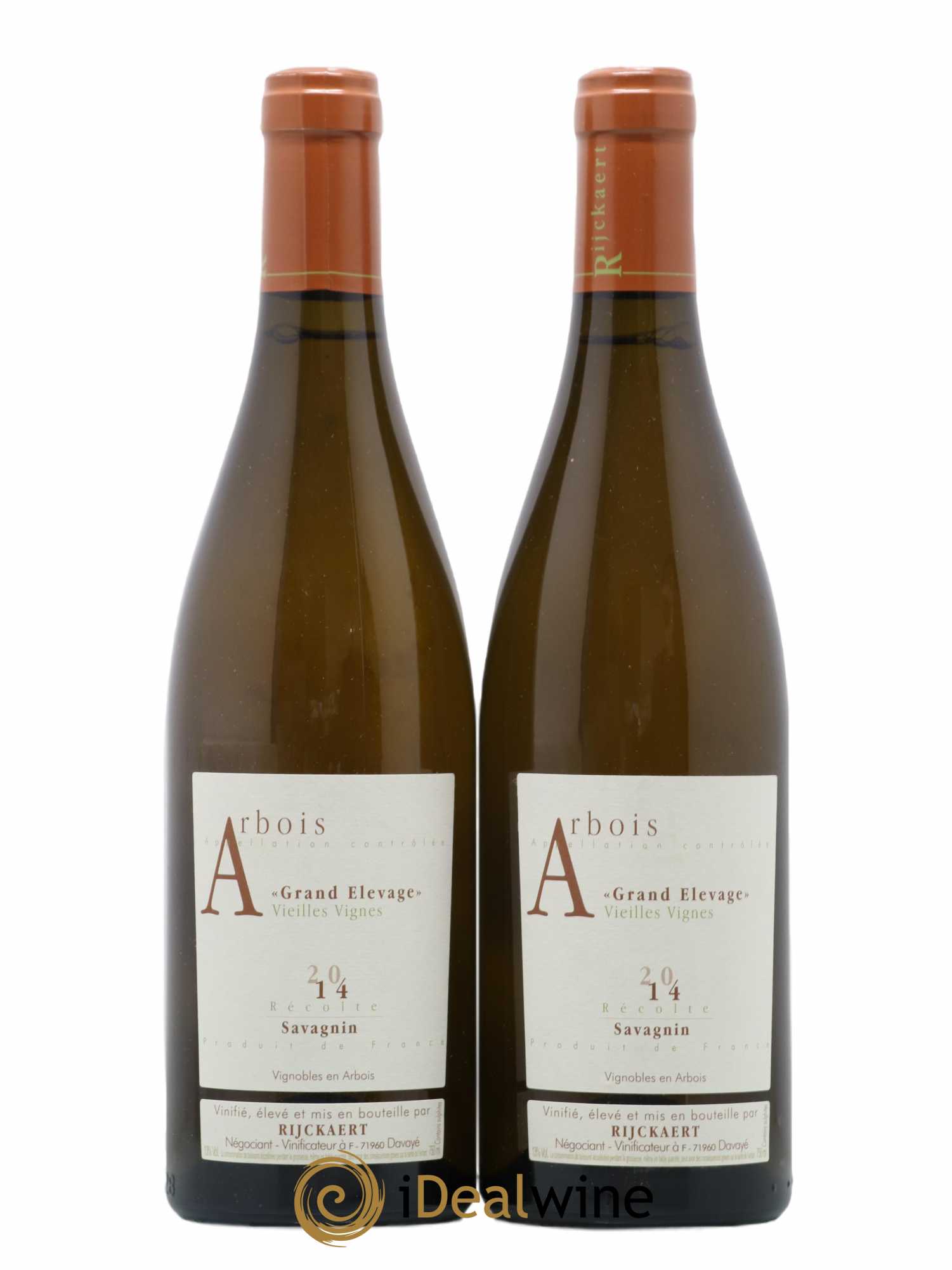 Arbois Grand Elevage Vieilles Vignes Rijckaert 2014 - Lot de 2 bouteilles - 0