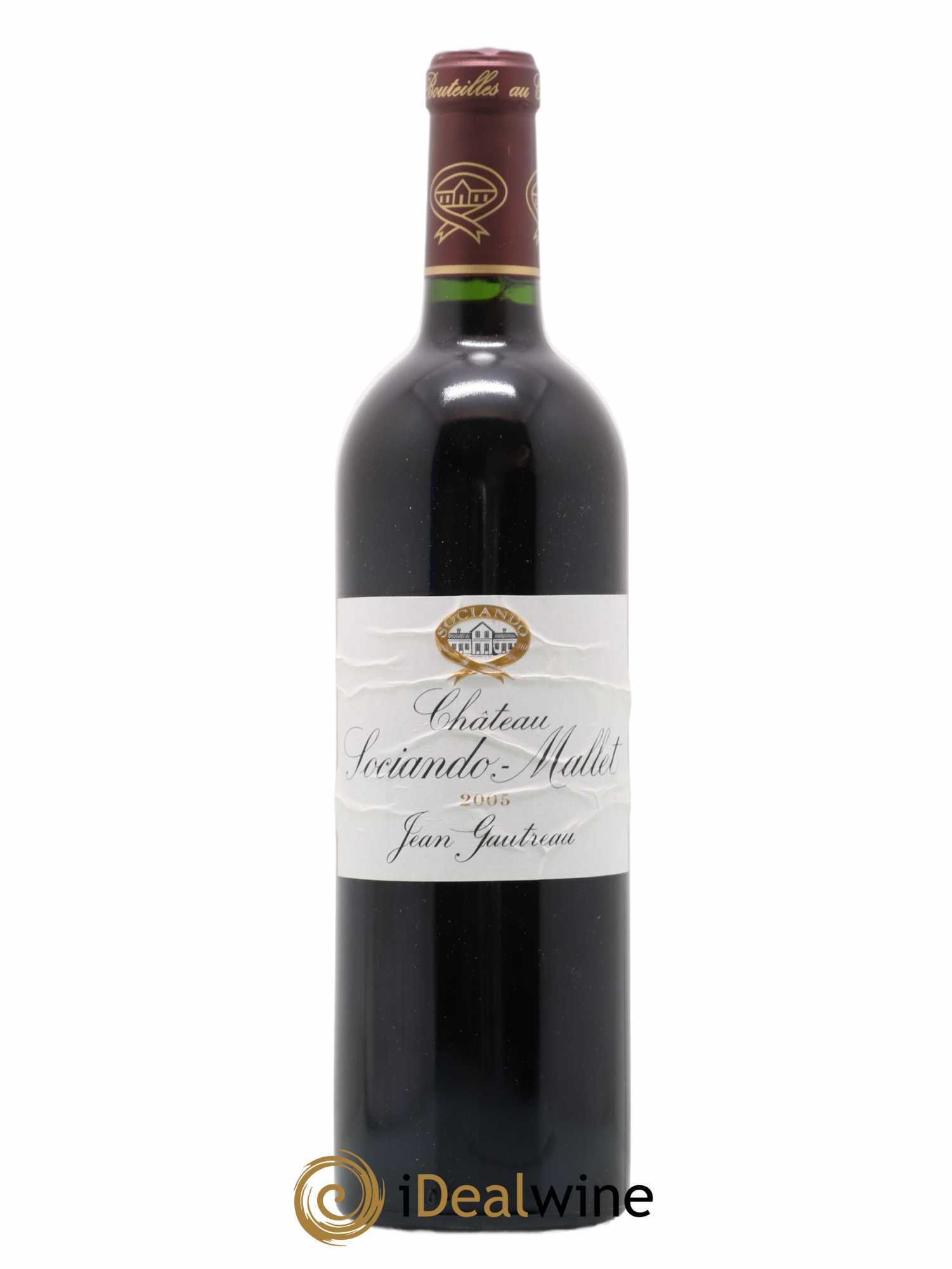 Château Sociando Mallet 2005 - Lot de 1 bouteille - 0