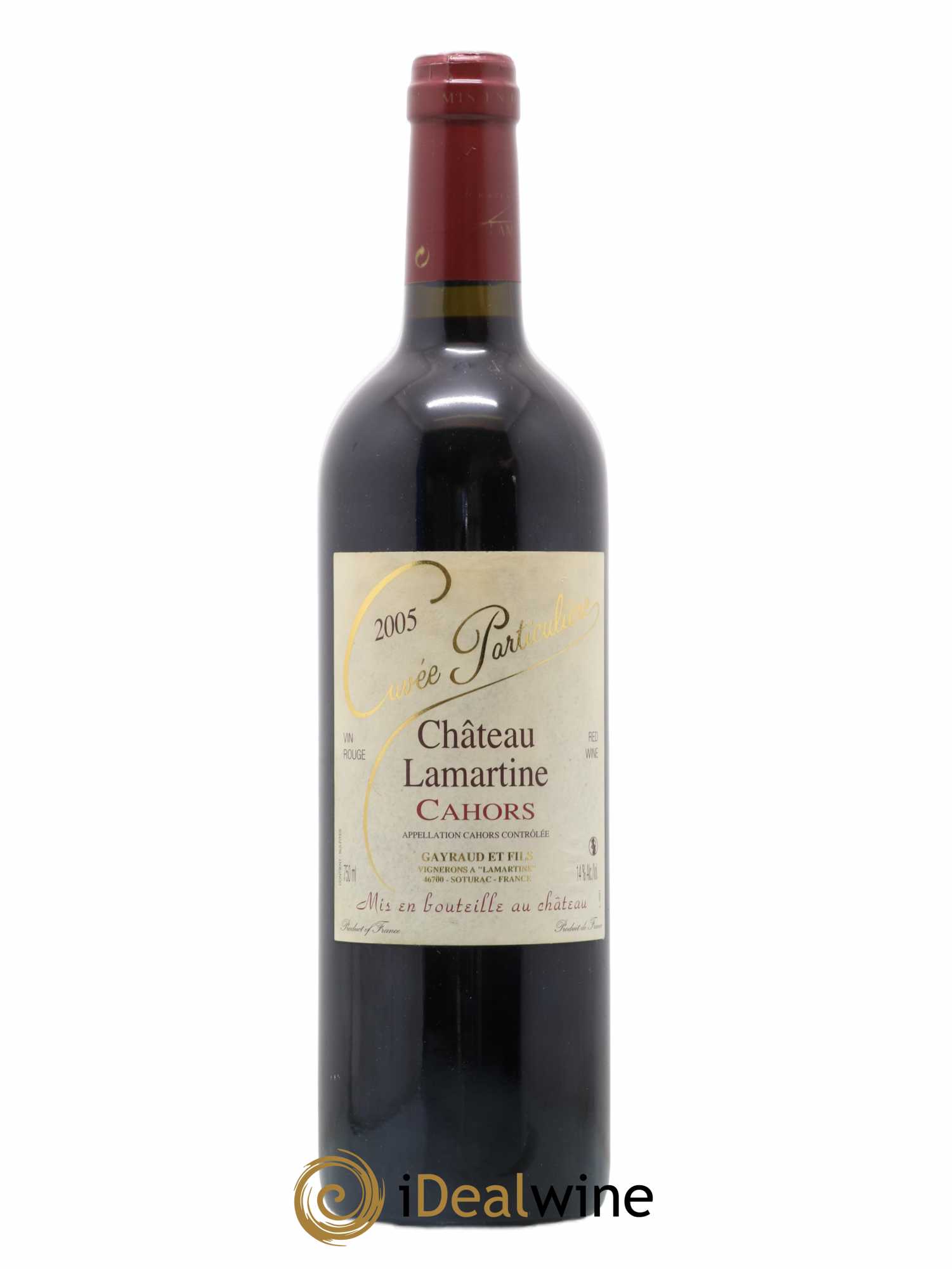 Cahors Cuvée Particulière Chateau Lamartine 2005 - Posten von 1 Flasche - 0