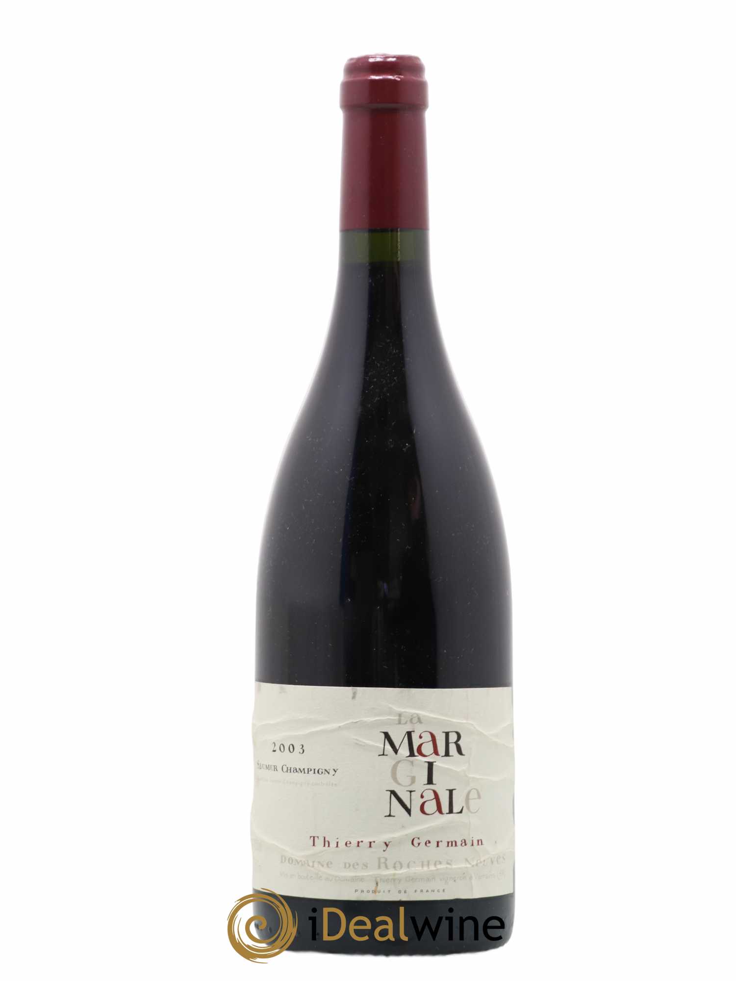 Saumur-Champigny La Marginale Domaine des Roches Neuves - Thierry Germain 2003 - Lot de 1 bouteille - 0