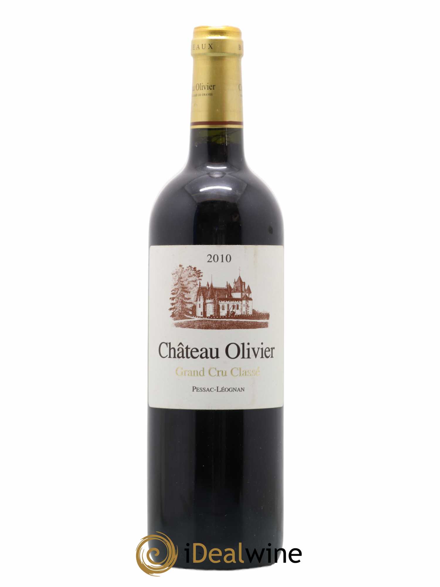 Château Olivier Cru Classé de Graves 2010 - Lot de 1 bouteille - 0