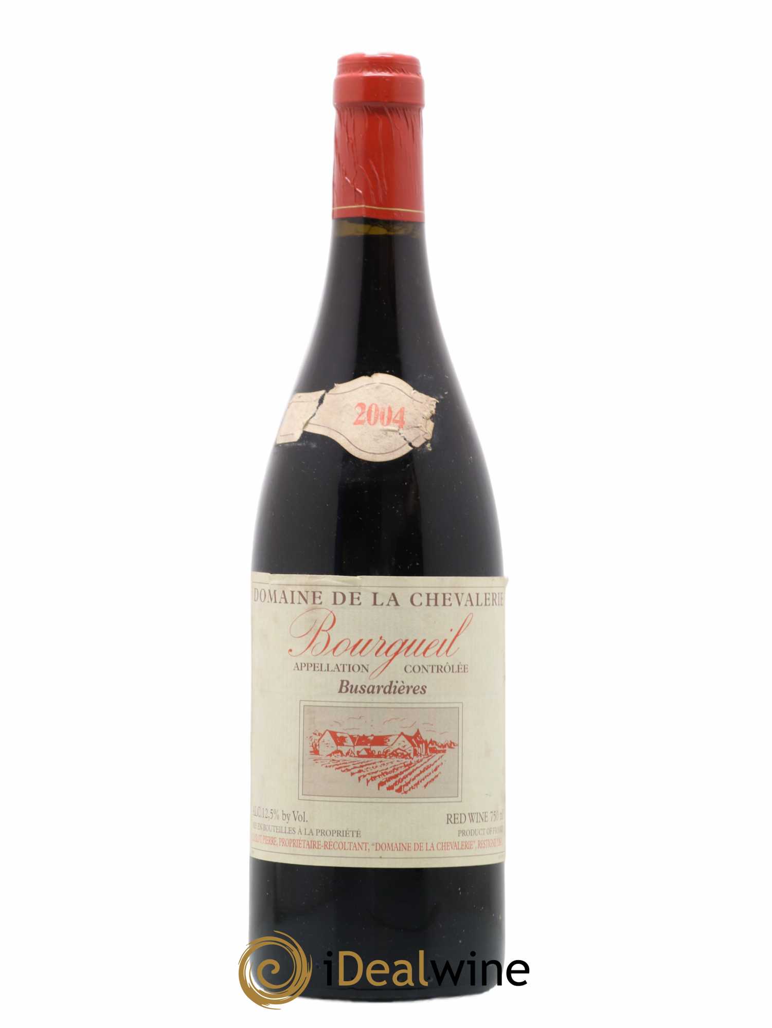 Bourgueil Busardières Domaine de la Chevalerie 2004 - Lot de 1 bouteille - 0