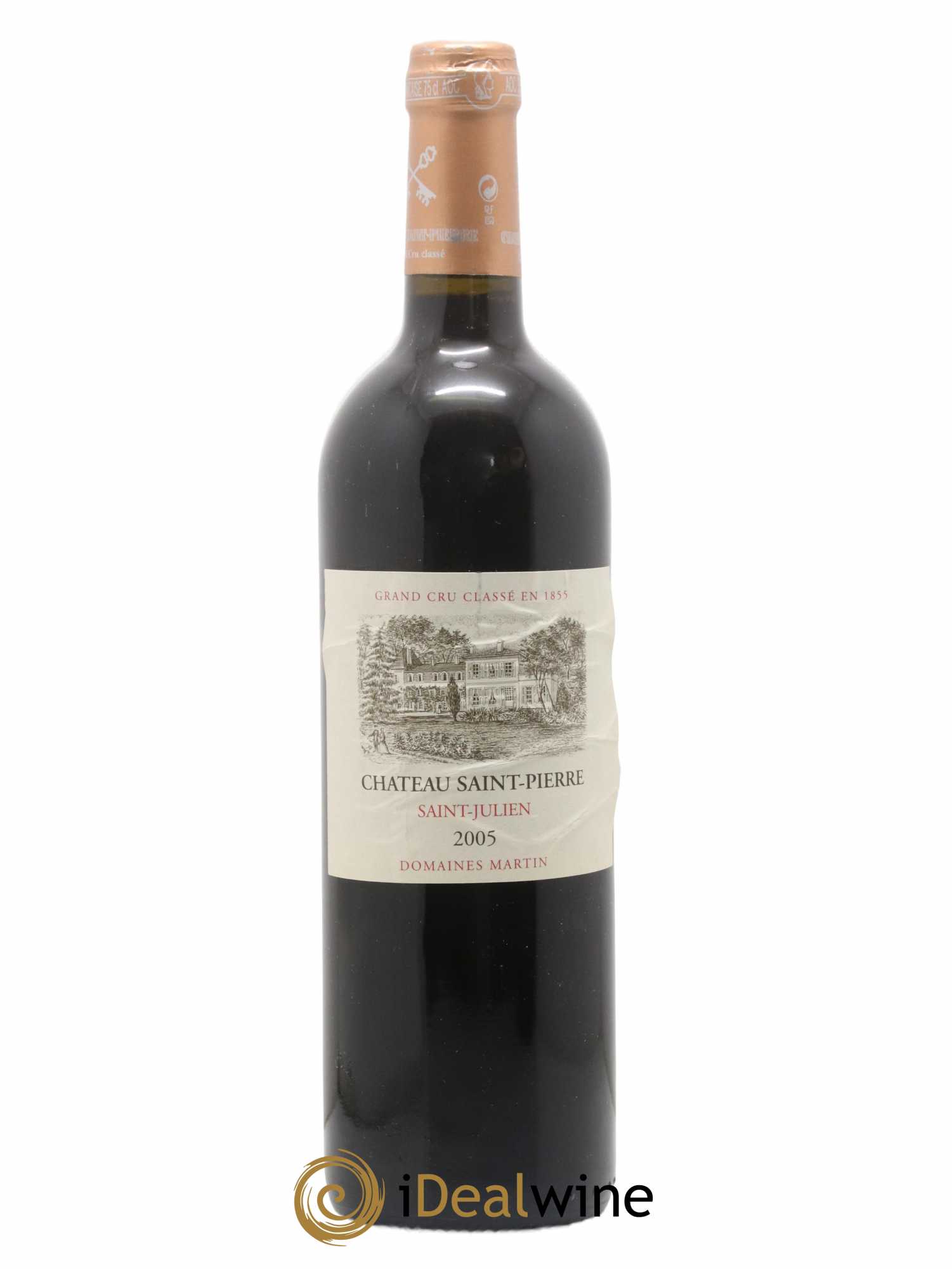 Château Saint-Pierre 4ème Grand Cru Classé 2005 - Lot de 1 bouteille - 0