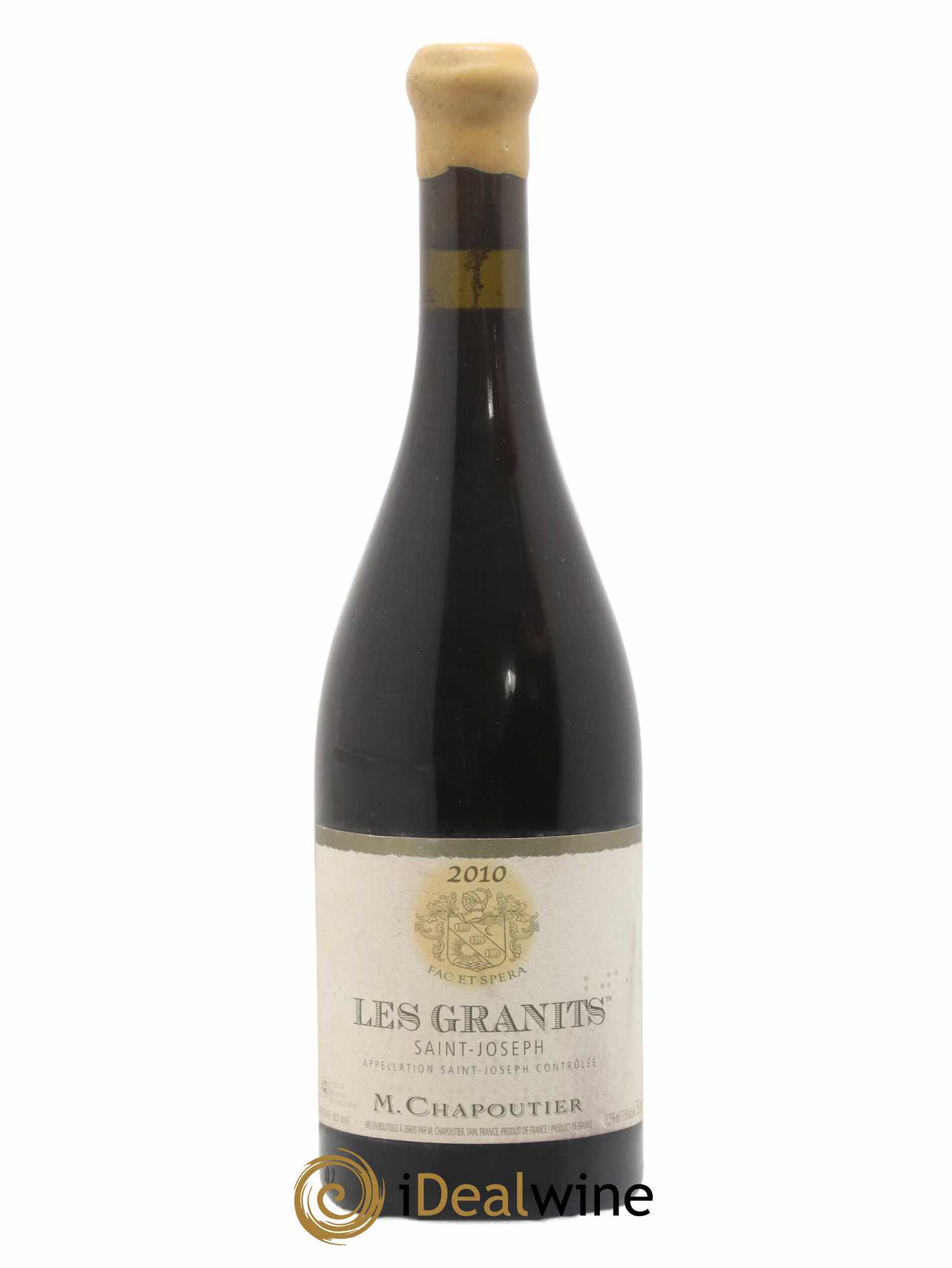 Saint-Joseph Les Granits Chapoutier 2010 - Lot de 1 bouteille - 0