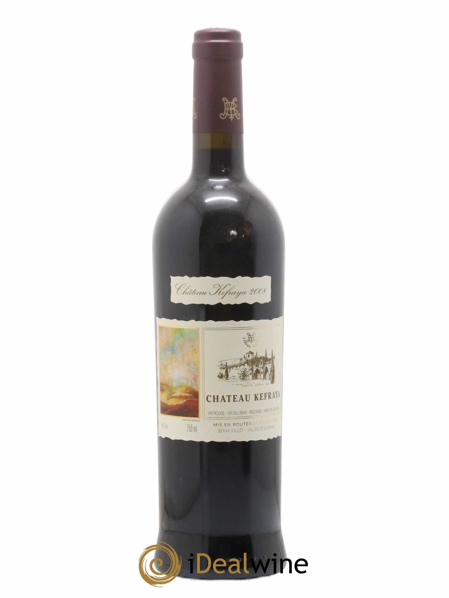 Vallée de la Békaa Château Kefraya Michel de Bustros 2008 - Lot de 1 bouteille - 0