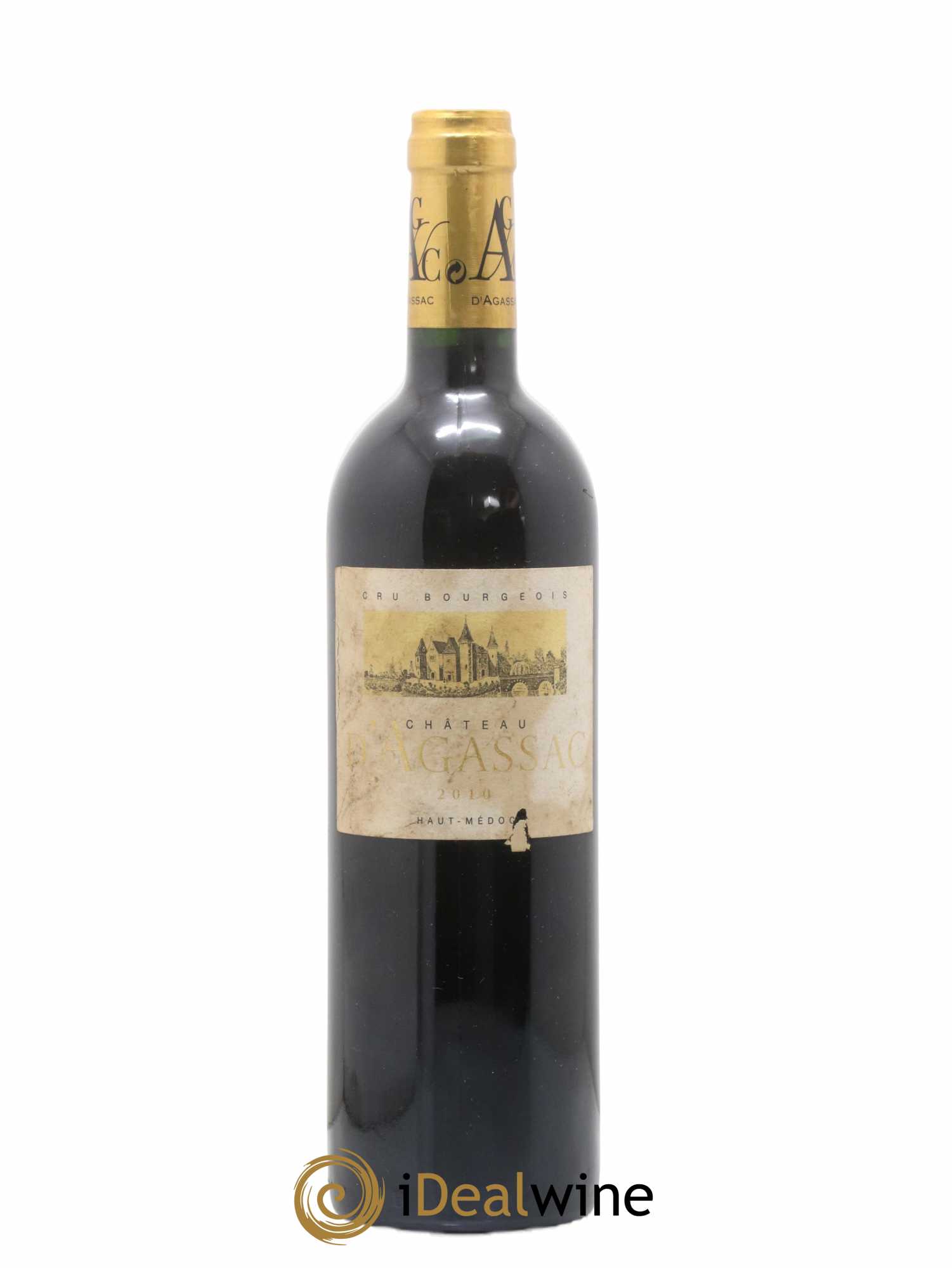 Château d' Agassac Cru Bourgeois 2010 - Lot de 1 bouteille - 0