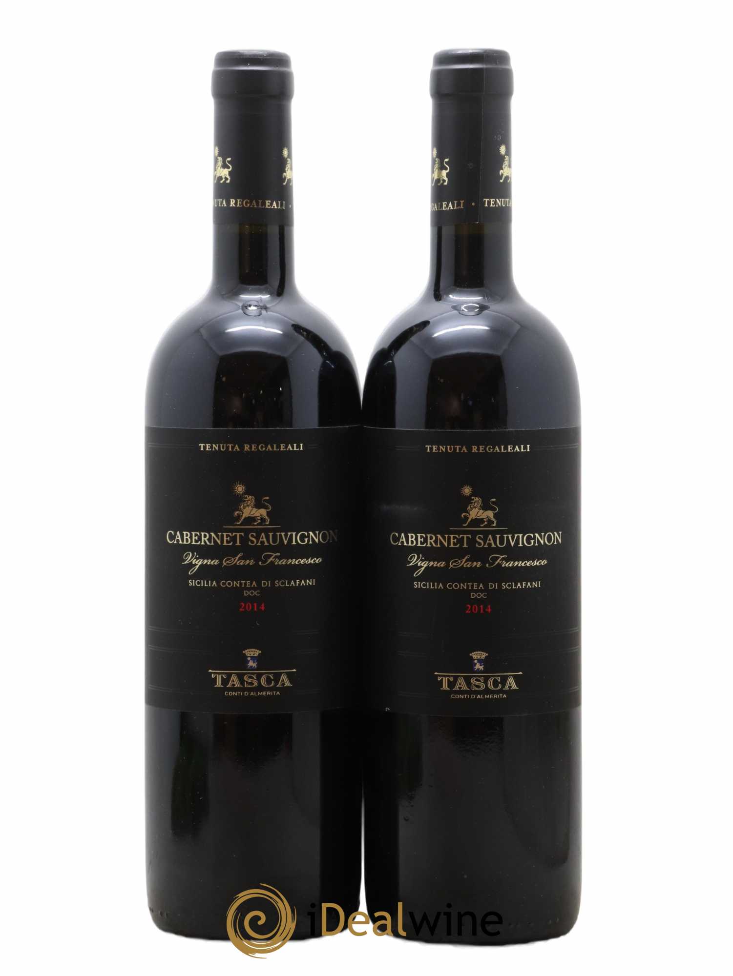 Italie Contea di Sclafani Cabernet Sauvignon Tasca d'Almerita 2014 - Lot de 2 bouteilles - 0