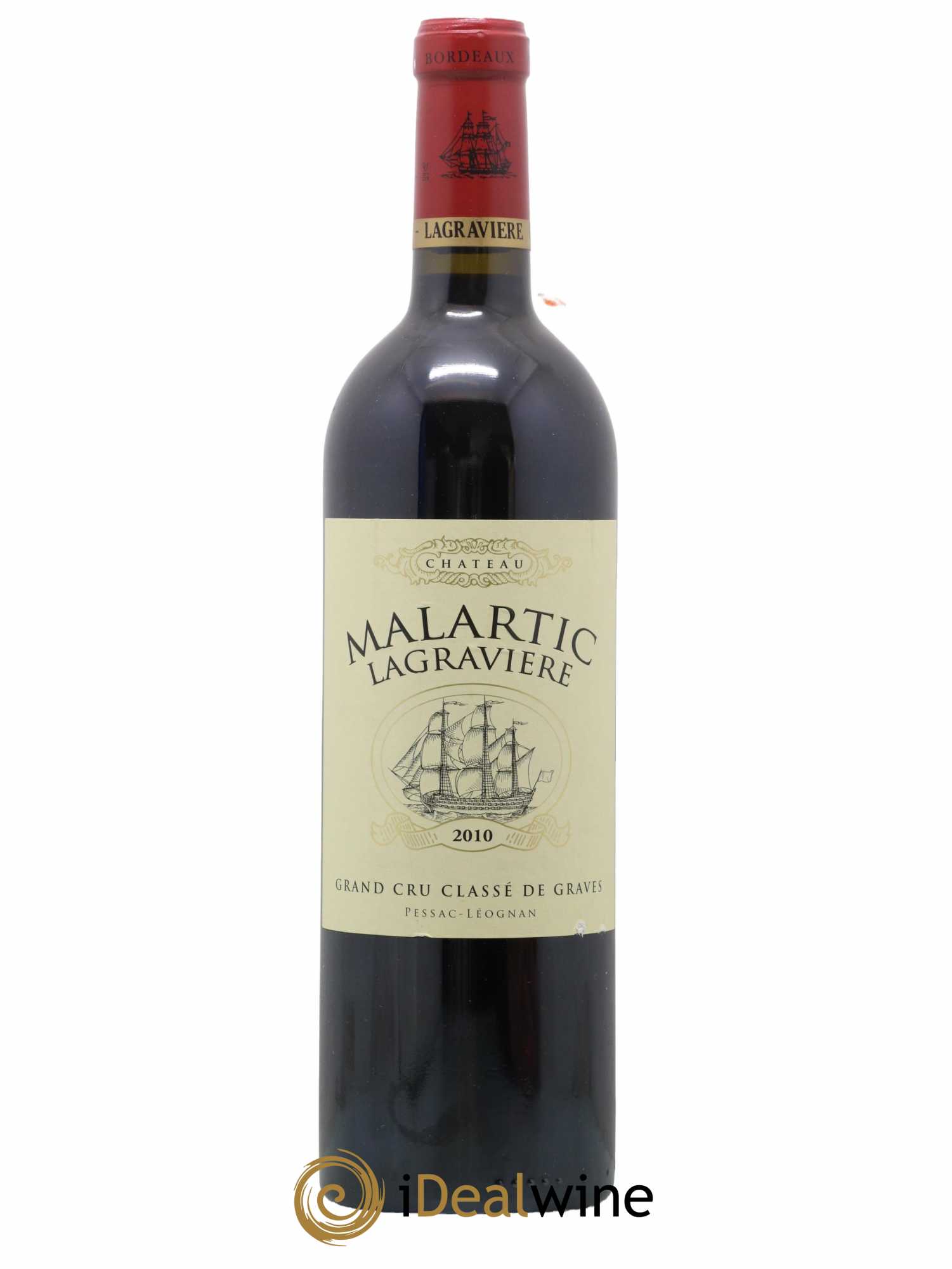 Château Malartic-Lagravière Cru Classé de Graves 2010 - Lot de 1 bouteille - 0
