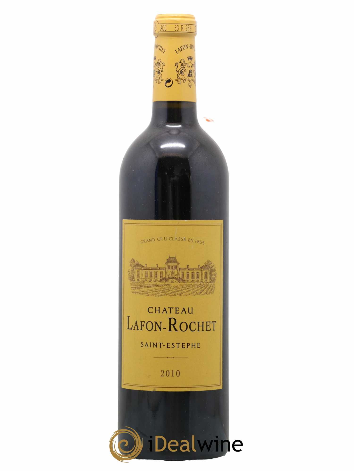 Château Lafon Rochet 4ème Grand Cru Classé 2010 - Lot de 1 bouteille - 0