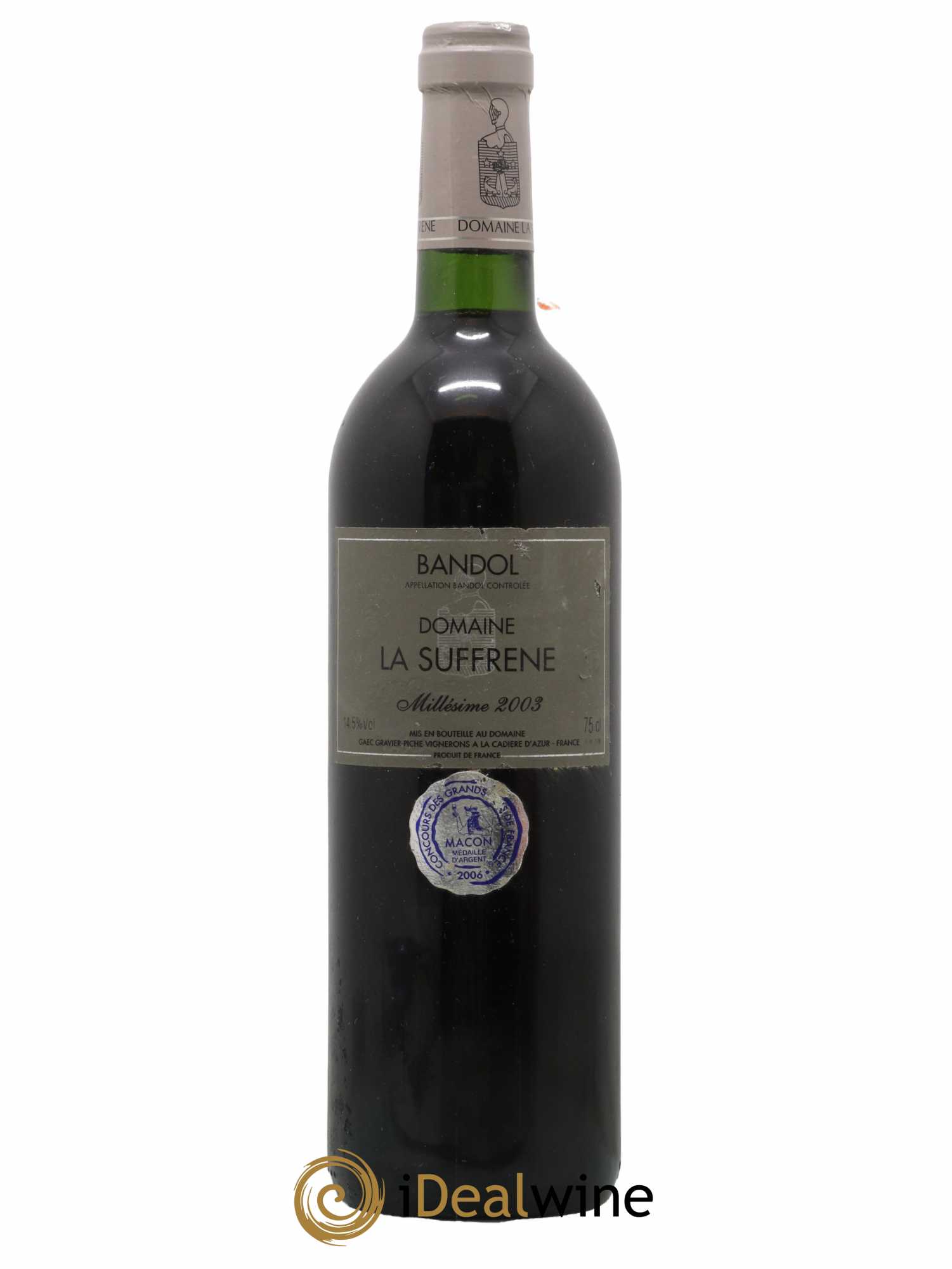 Bandol Domaine La Suffrene 2003 - Lot de 1 bouteille - 0