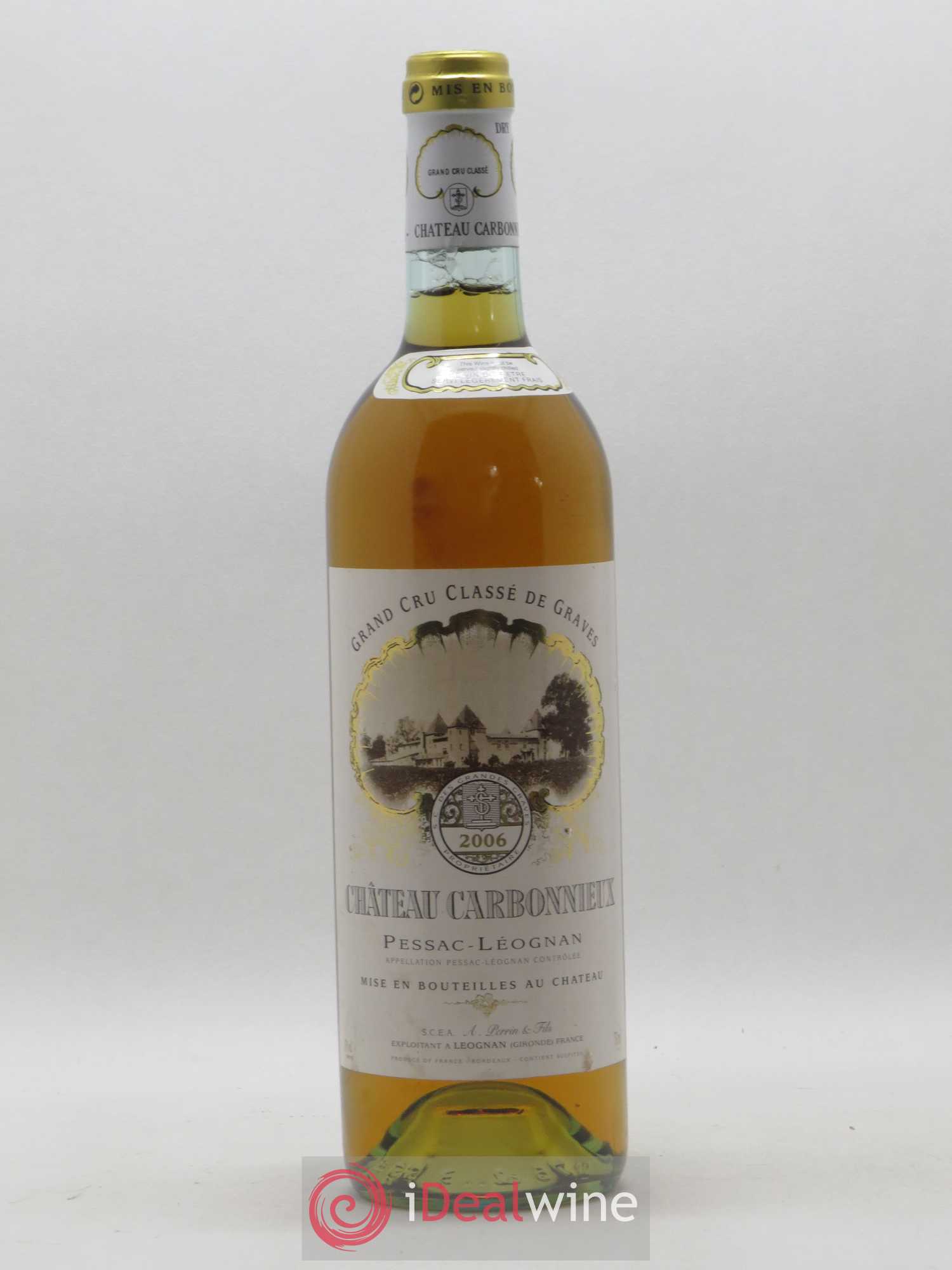Château Carbonnieux Cru Classé de Graves 2006 - Lot de 1 bouteille - 0