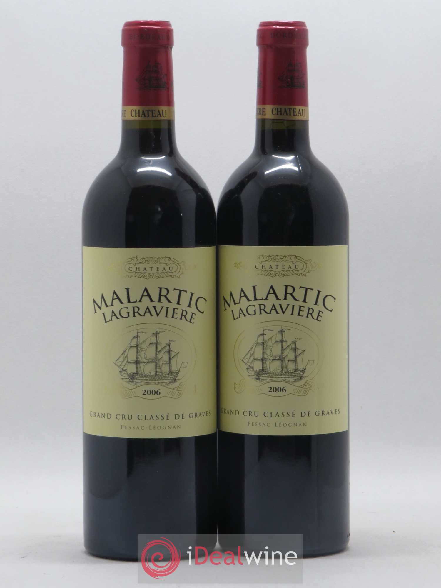 Château Malartic-Lagravière Cru Classé de Graves 2006 - Lot de 2 bouteilles - 0