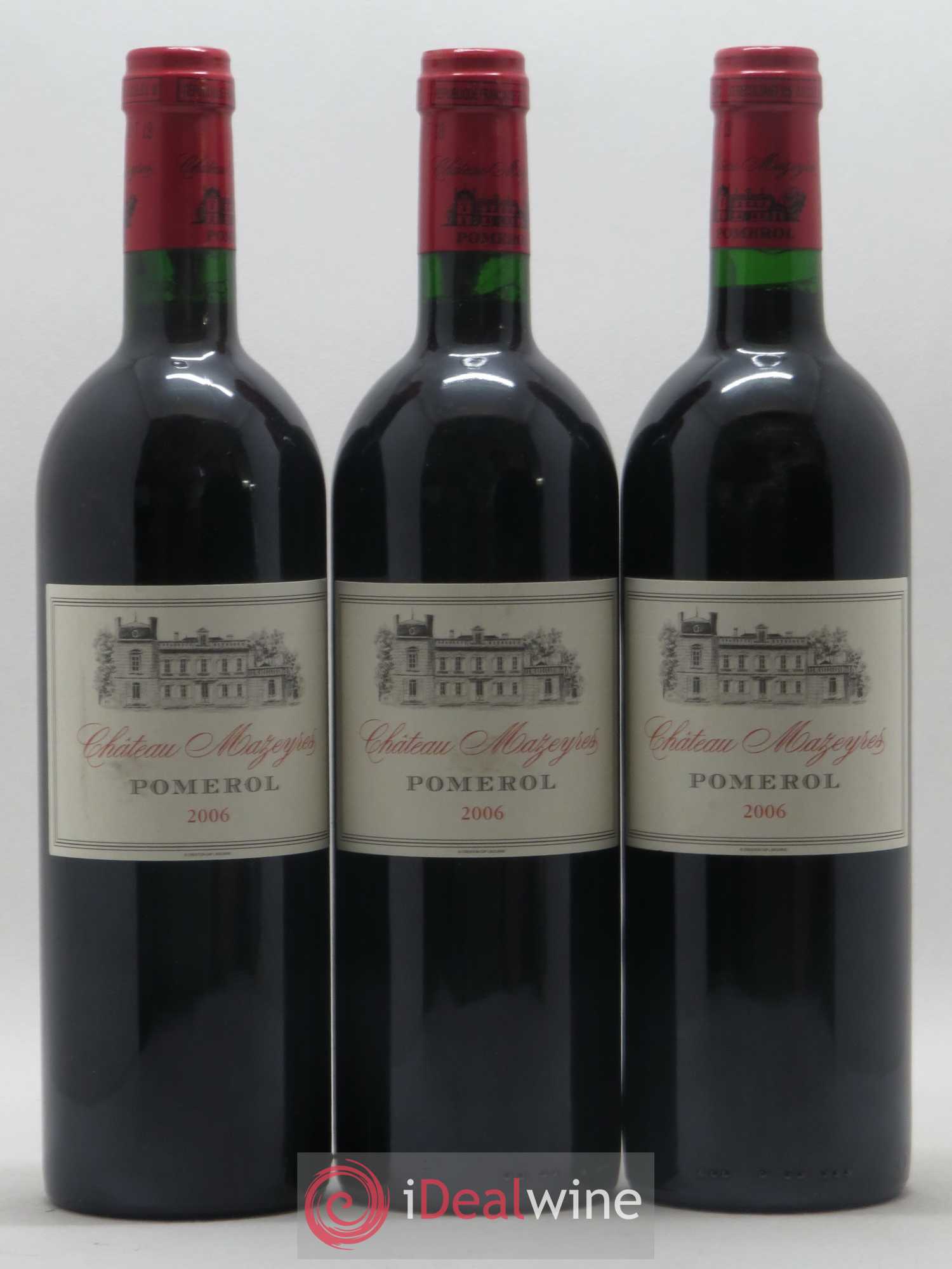 Château Mazeyres 2006 - Lot de 3 bouteilles - 0