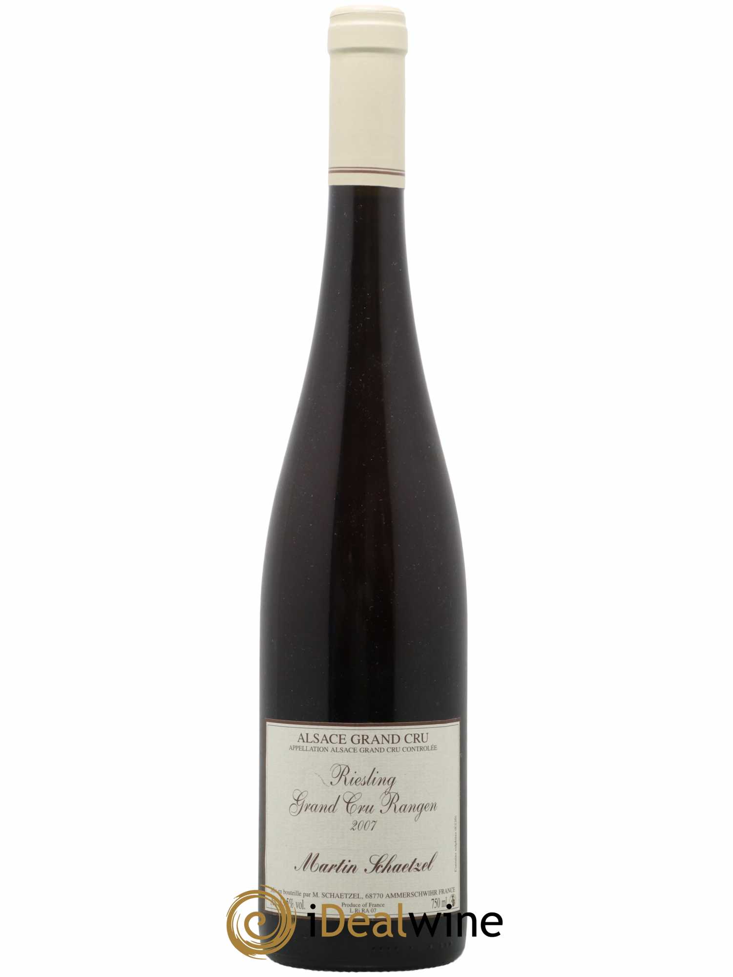 Riesling Grand Cru Rangen Martin Schaetzel 2007 - Lot de 1 bouteille - 0