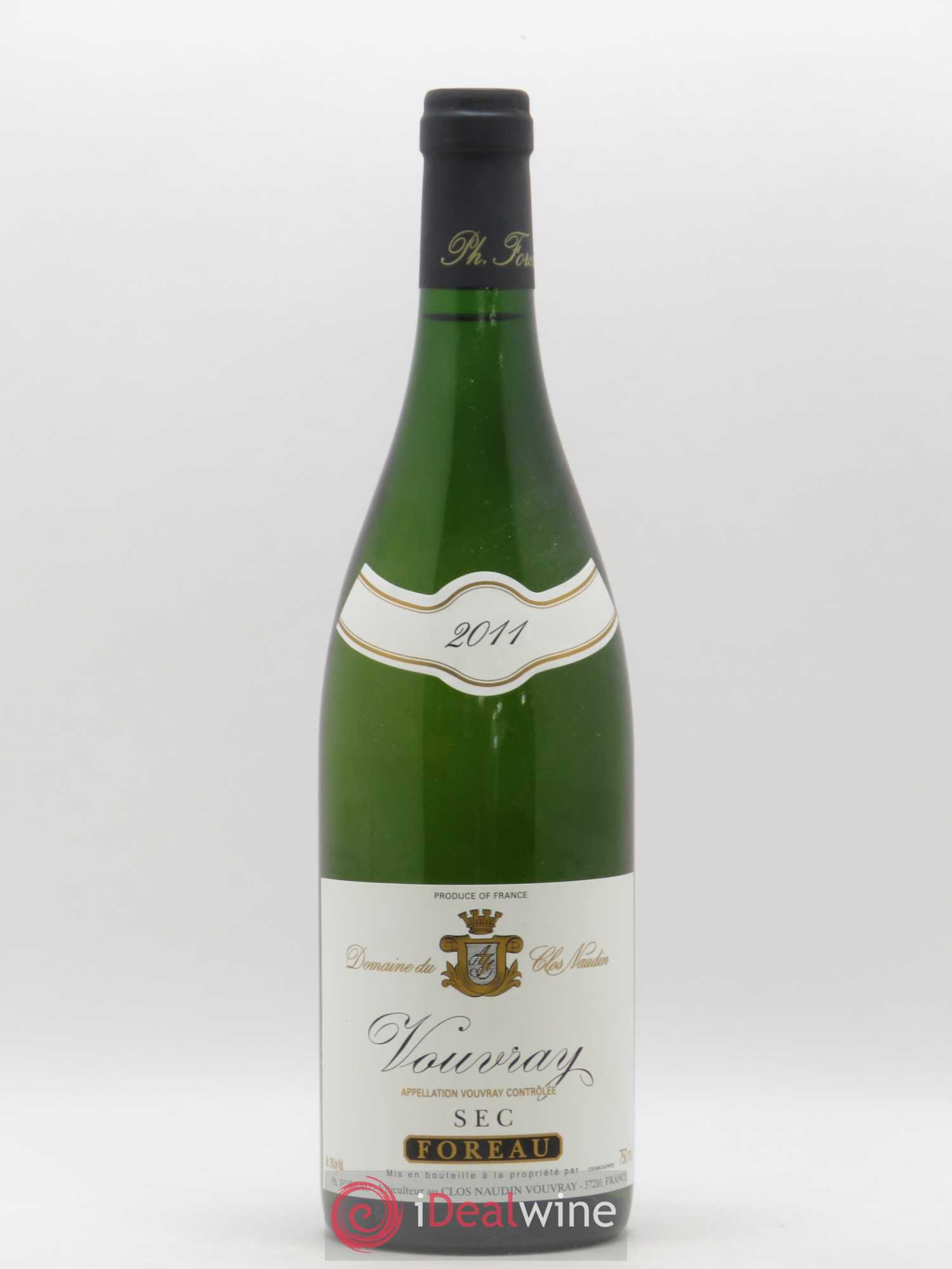 Vouvray Sec Clos Naudin - Philippe Foreau 2011 - Lot de 1 bouteille - 0
