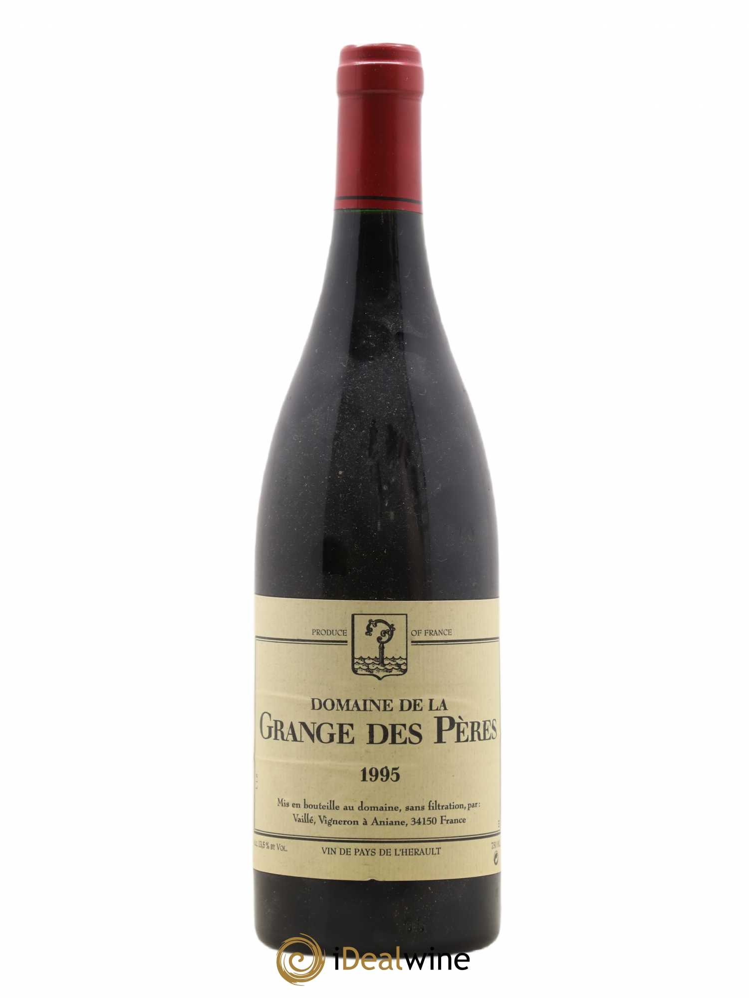 Pays d'Hérault Grange des Pères Laurent Vaillé 1995 - Lotto di 1 bottiglia - 0