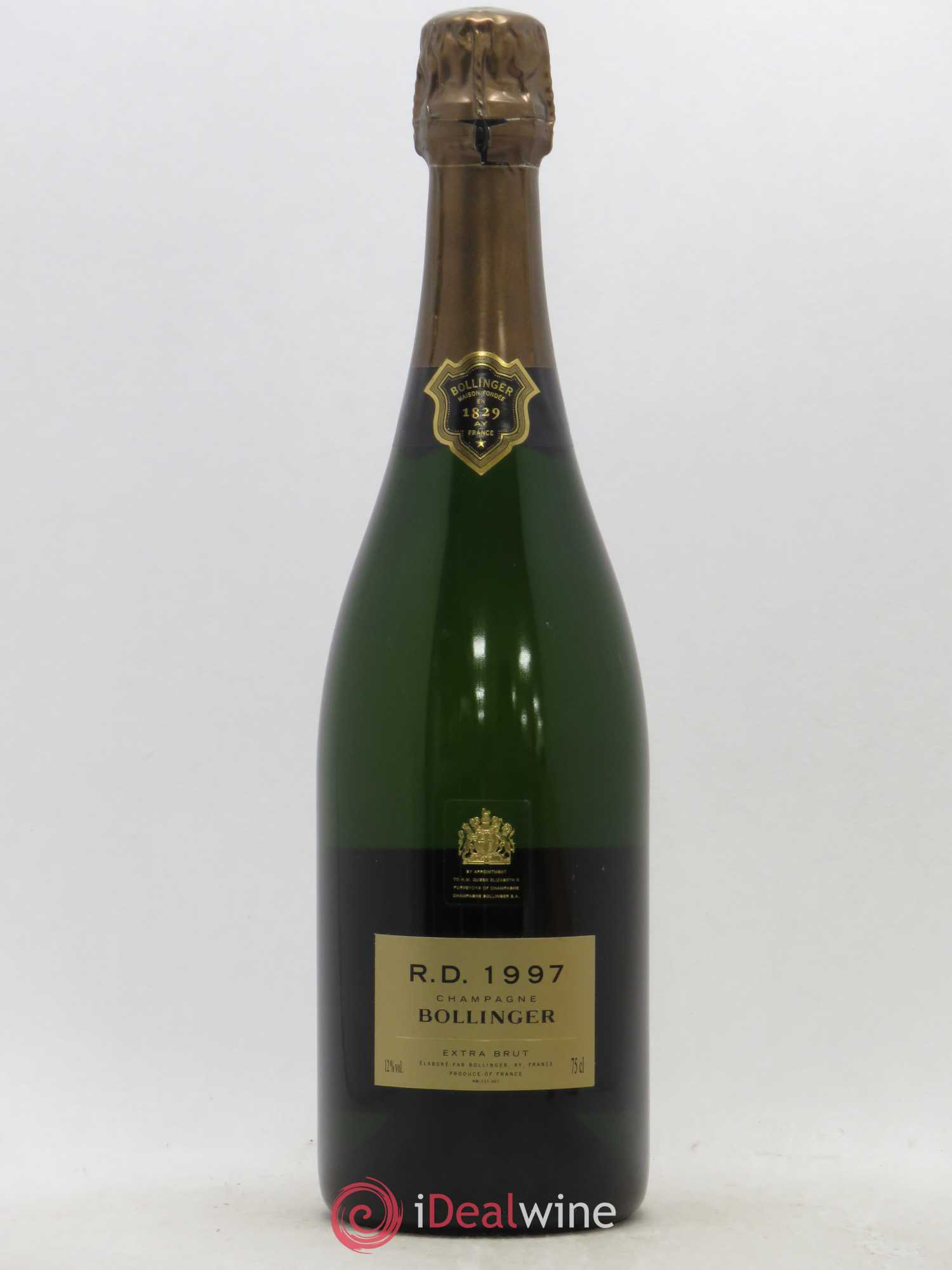 R.D. Extra-Brut Bollinger 1997 - Lot de 1 bouteille - 0