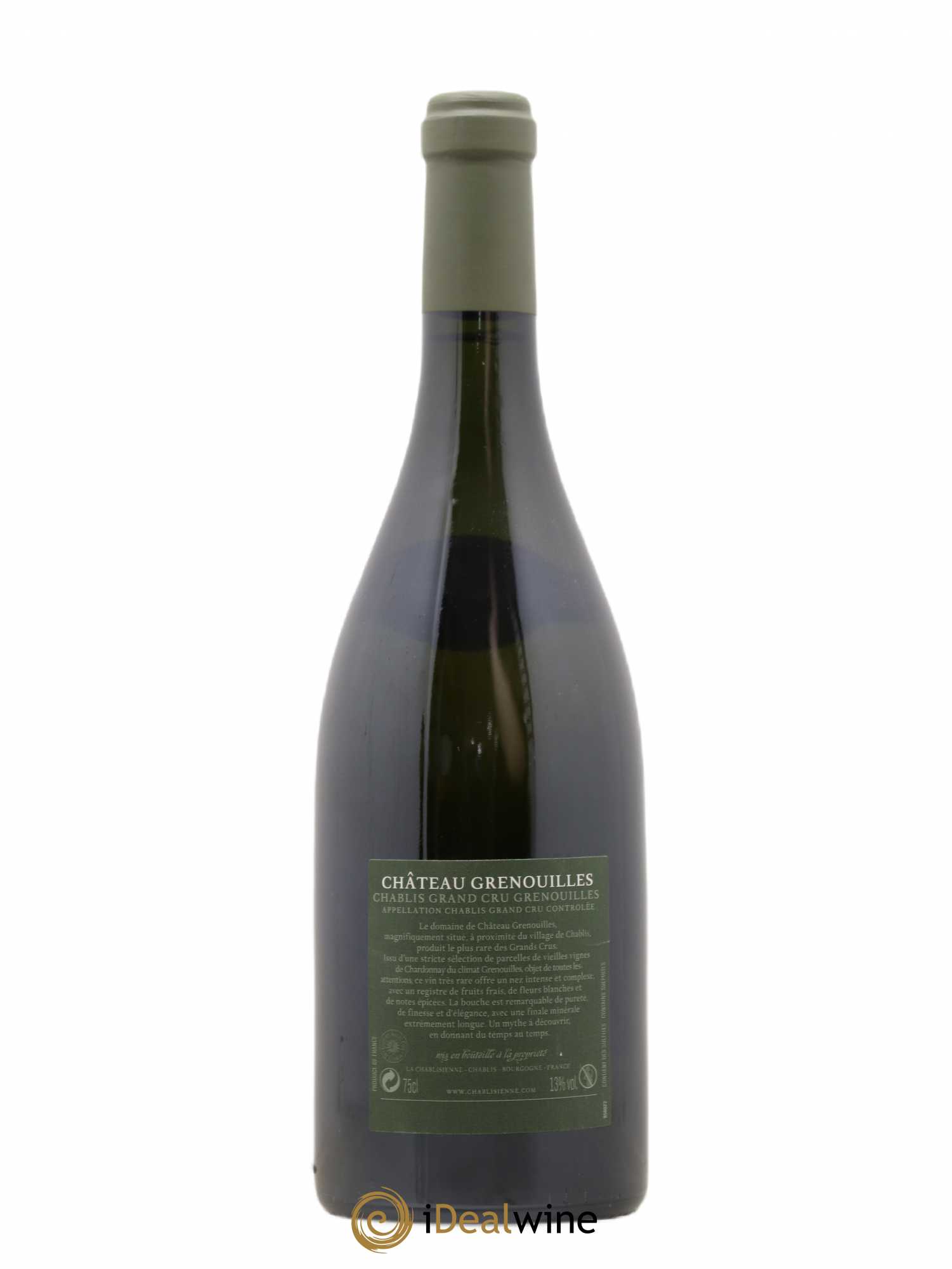 Chablis Grand Cru Grenouilles Château Grenouille - La Chablisienne 2006 - Lot de 1 bouteille - 1